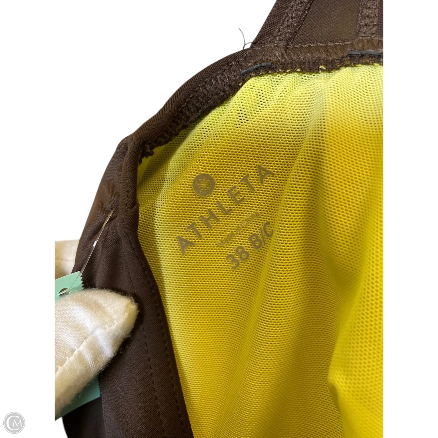 Swimsuit Top By Athleta In Brown, Size: M