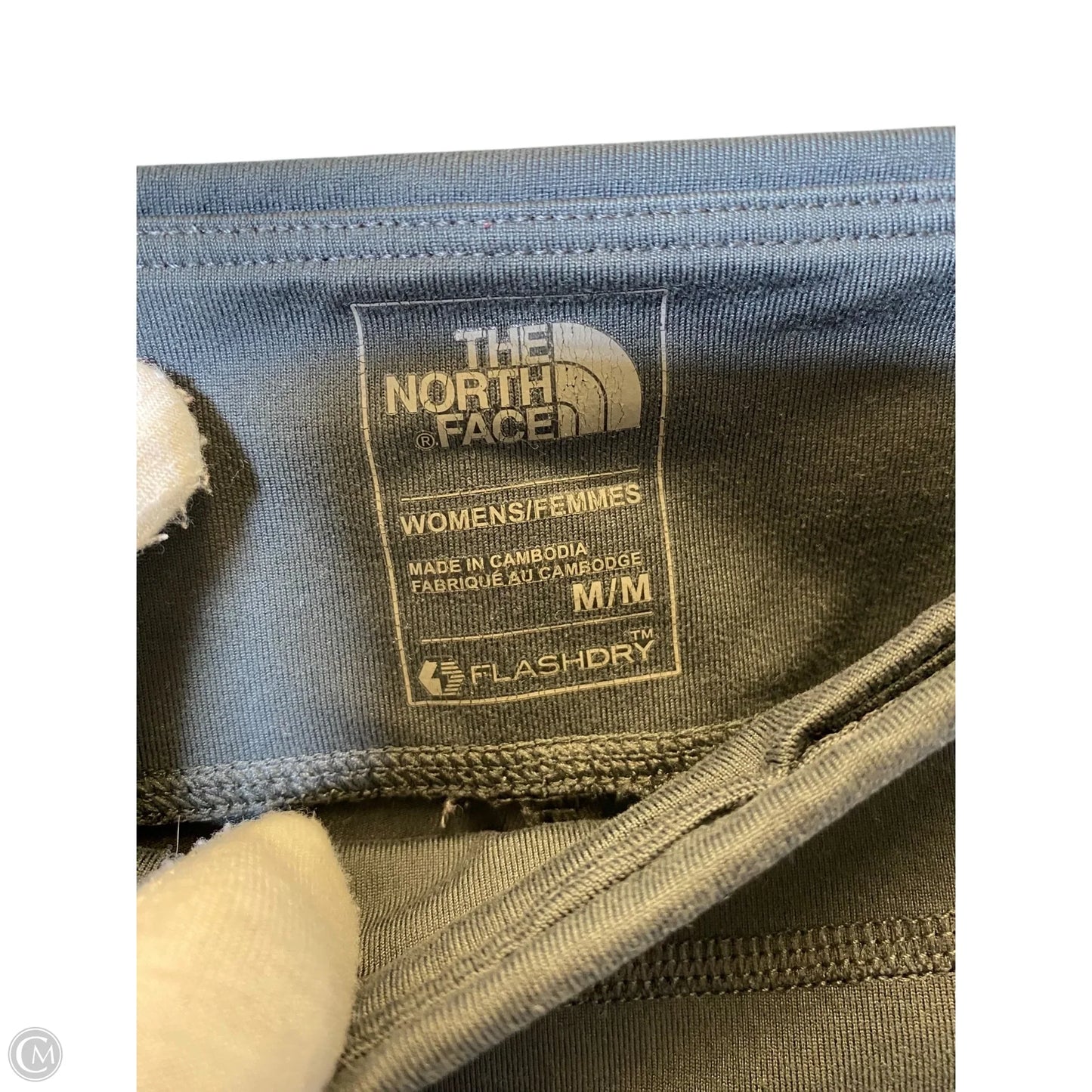 Athletic Leggings By The North Face In Green, Size: M