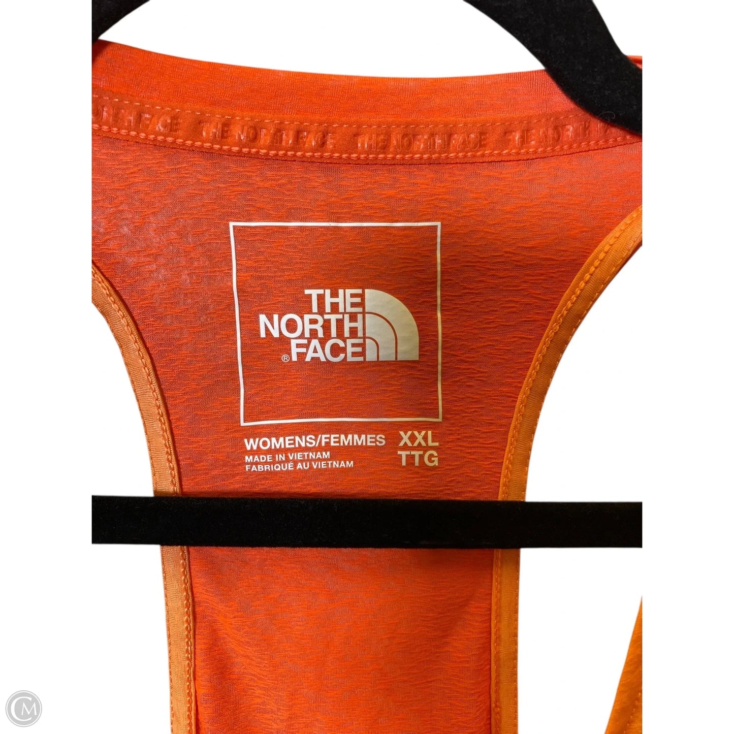 Athletic Tank Top By The North Face In Orange, Size: Xxl