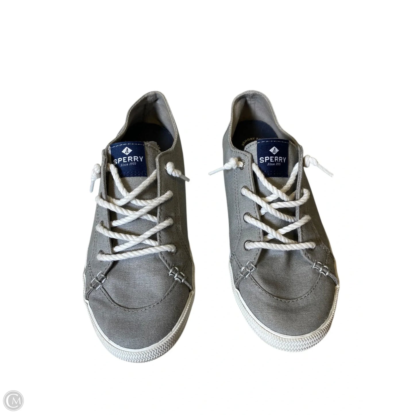 Shoes Athletic By Sperry In Grey, Size: 7