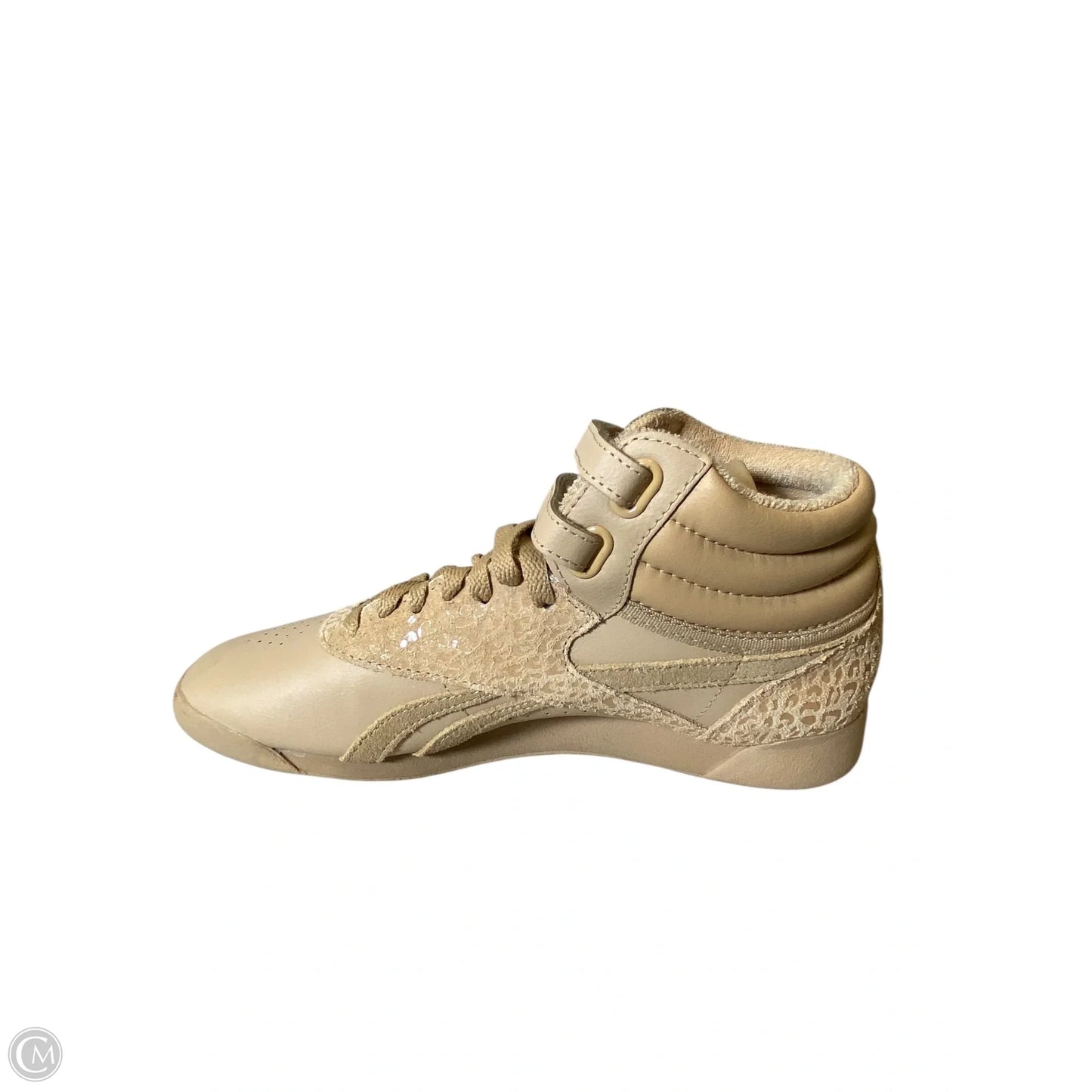 Shoes Athletic By Reebok In Beige, Size: 9
