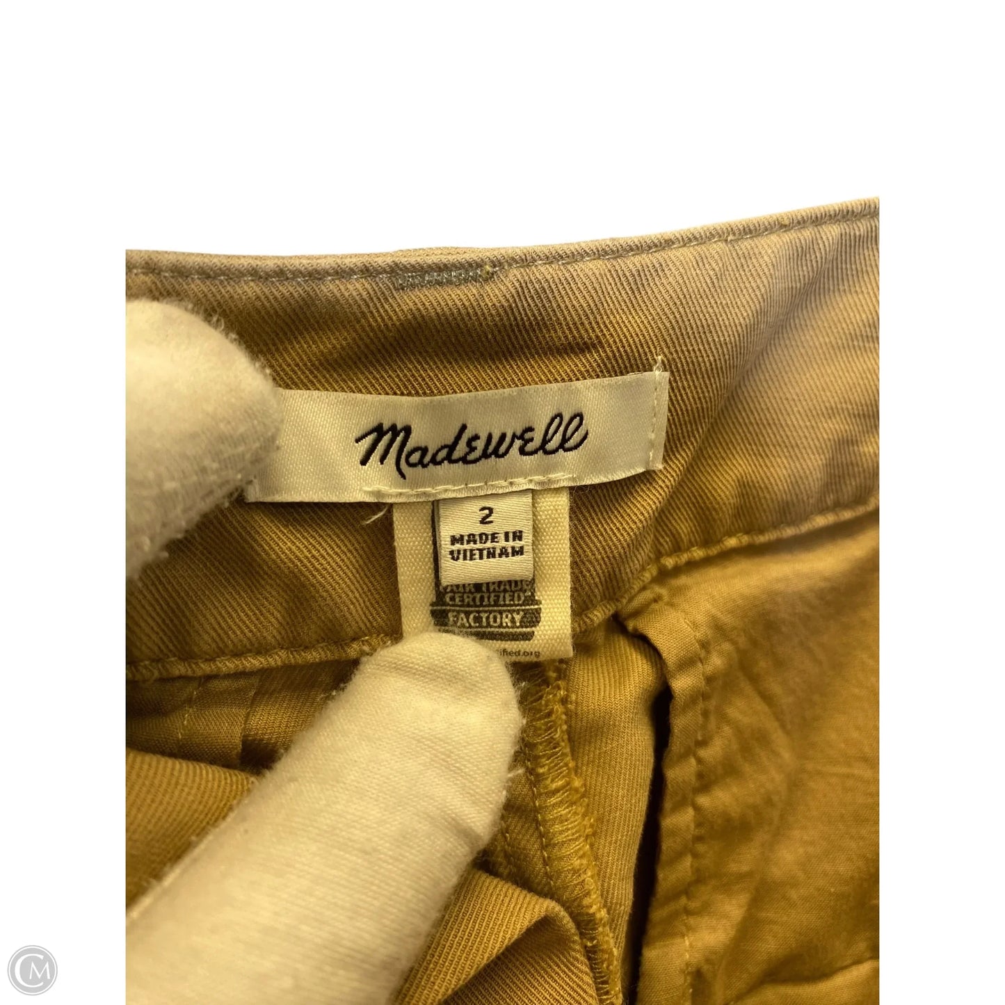 Pants Wide Leg By Madewell In Beige, Size: 2