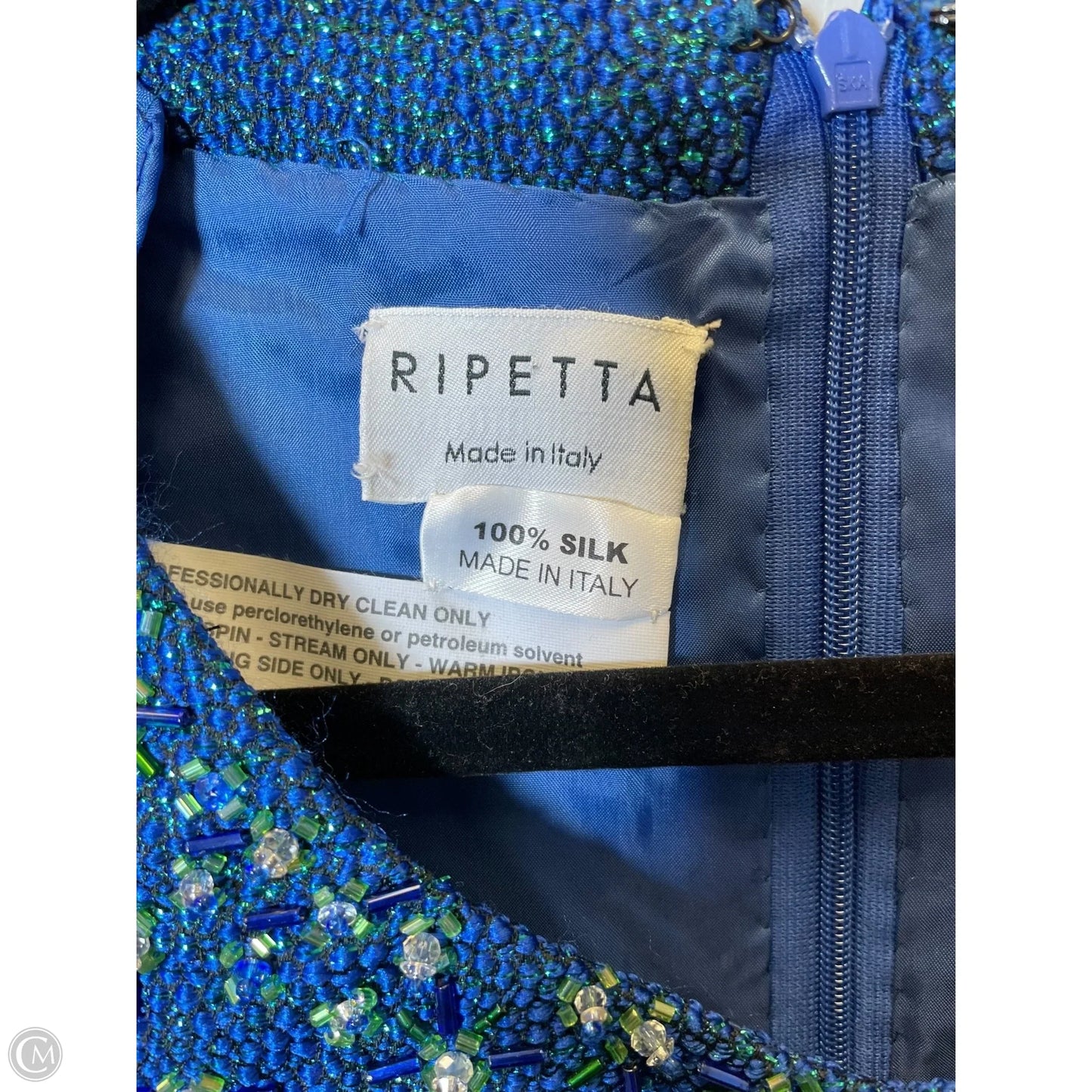 Dress Party Short By Ripetta In Blue, Size: Xs