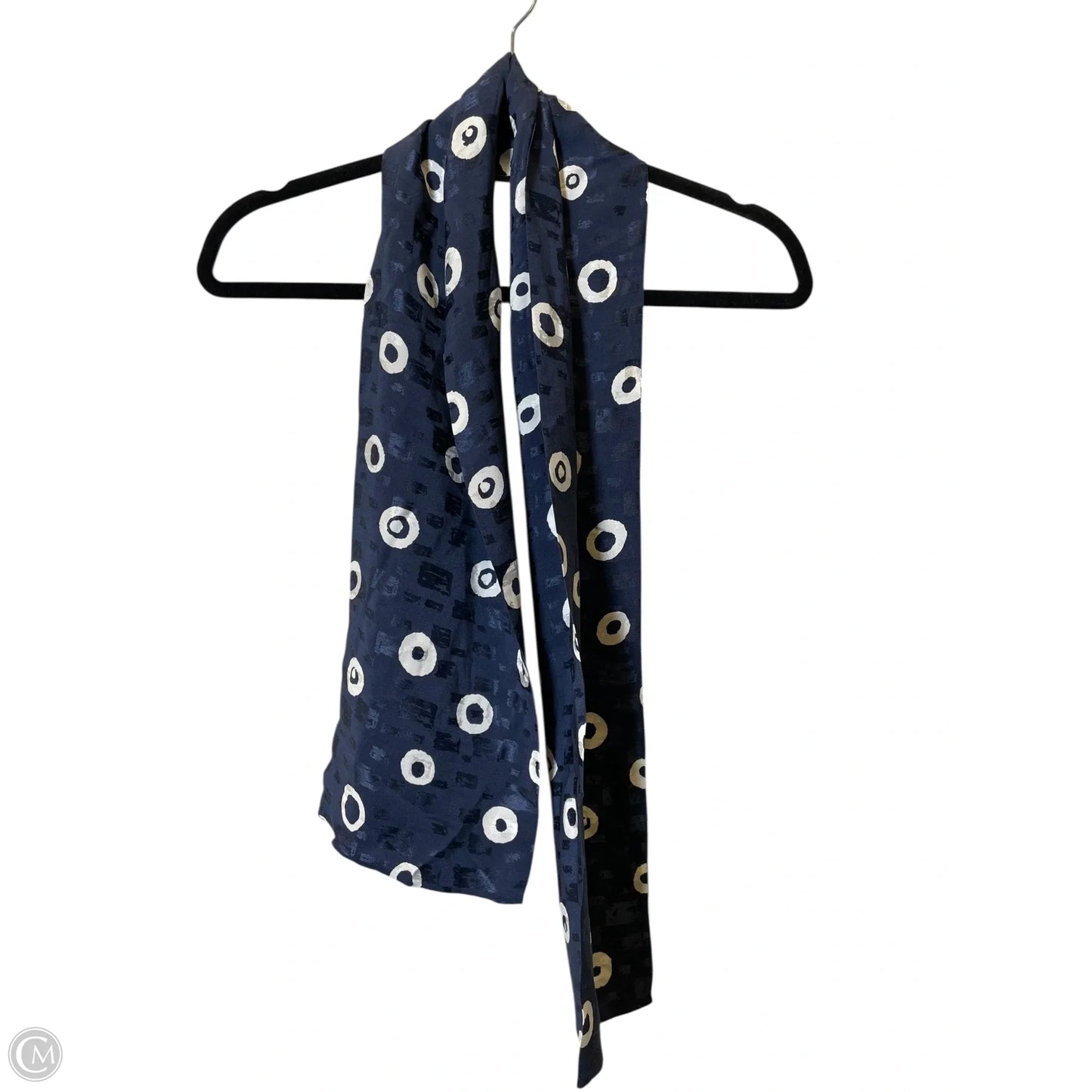 Blouse Designer By Neiman Marcus In Navy, Size: L