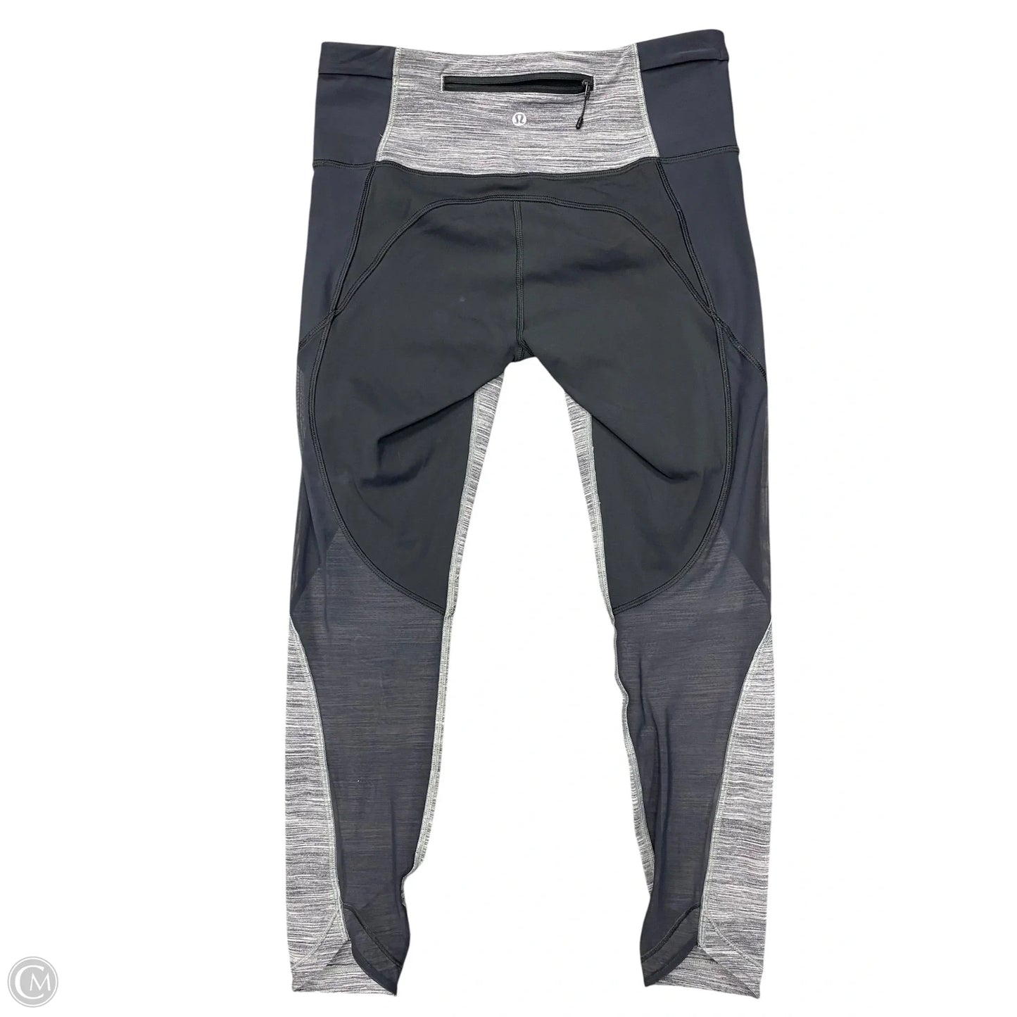 Athletic Leggings By Lululemon In Grey, Size: 8