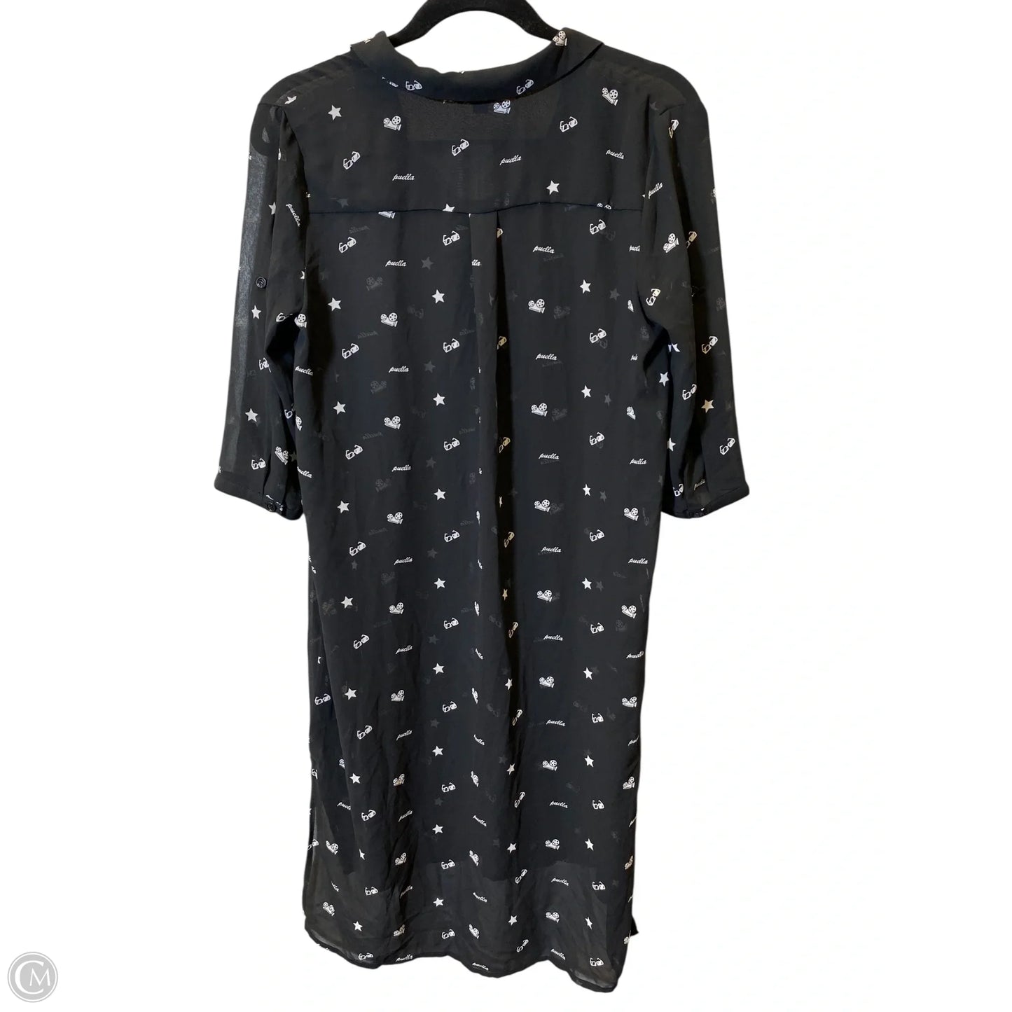 Tunic Short Sleeve By Cmc In Black, Size: M