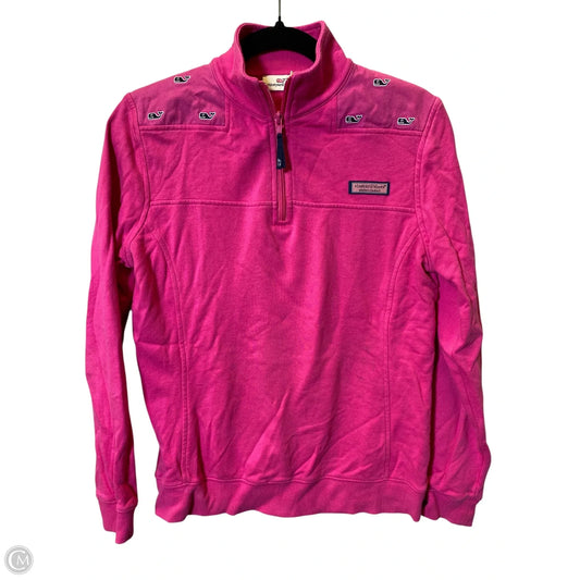 Sweatshirt Collar By Vineyard Vines In Pink, Size: Xs