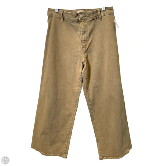 Jeans Wide Leg By Universal Thread In Green, Size: 12