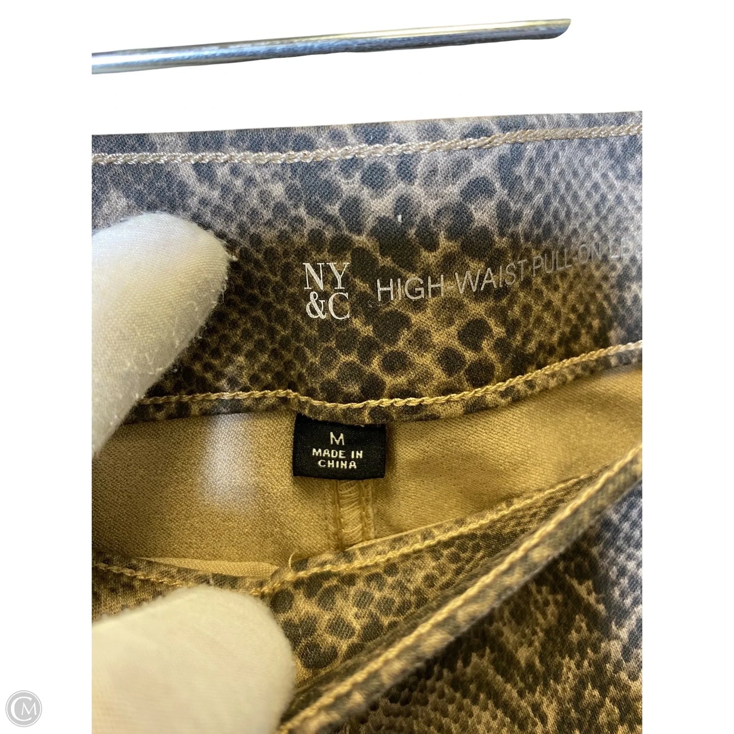 Pants Leggings By New York And Co In Animal Print, Size: M