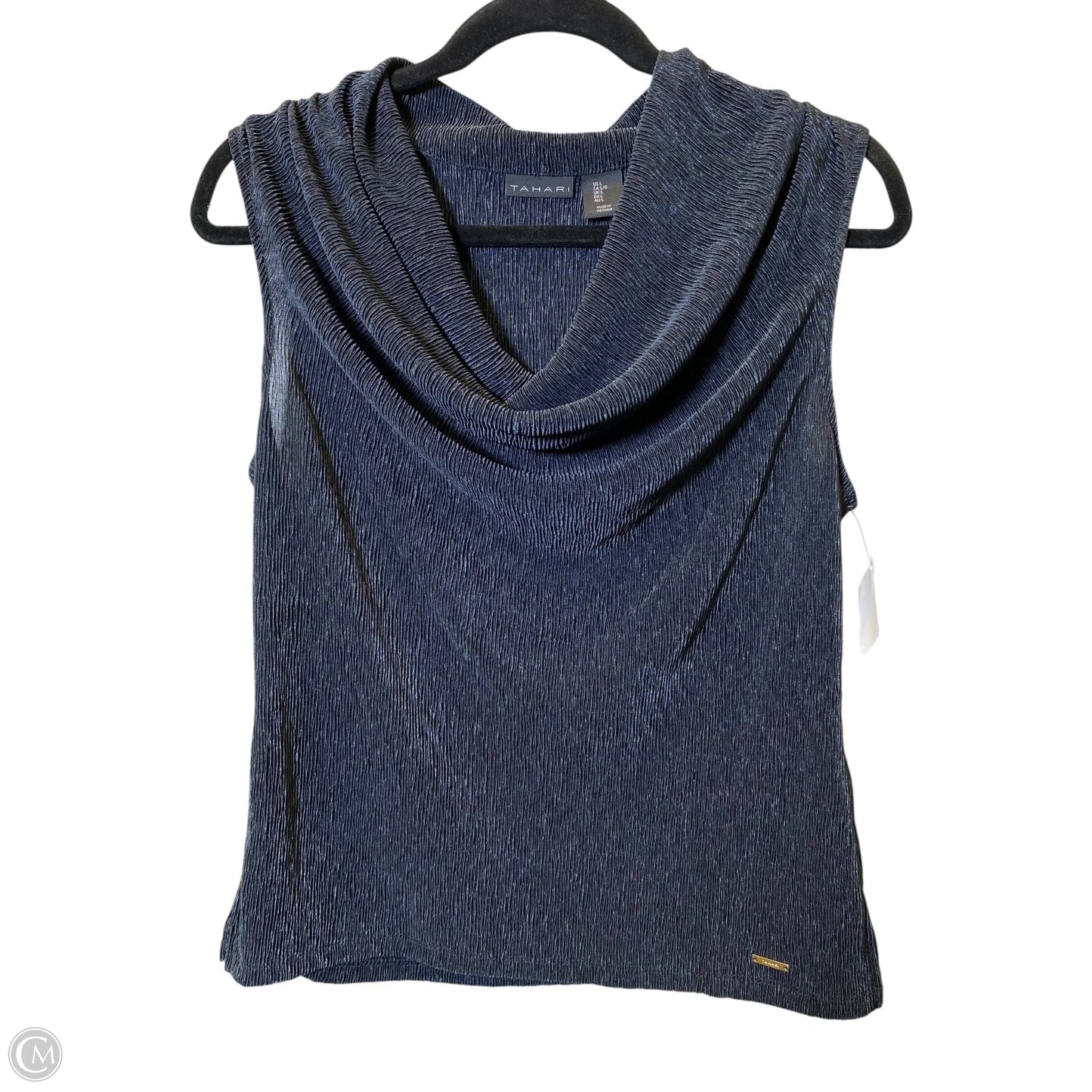 Pants Set 2pc By Tahari By Arthur Levine In Navy, Size: L