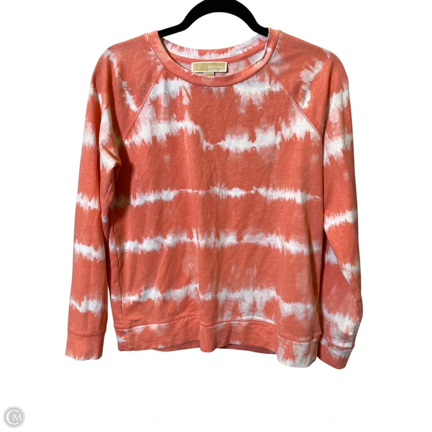 Top Long Sleeve Designer By Michael Kors In Tie Dye Print, Size: S
