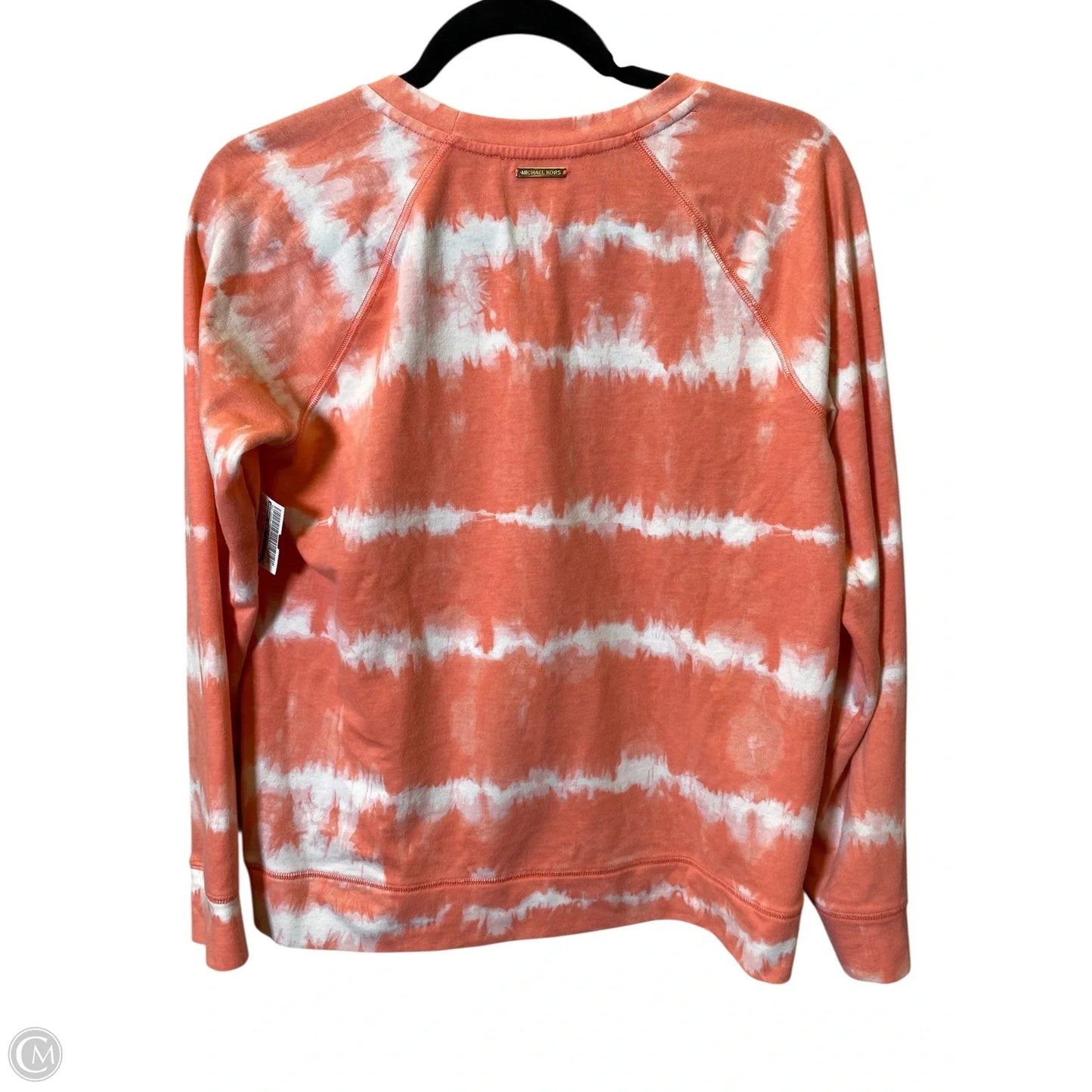 Top Long Sleeve Designer By Michael Kors In Tie Dye Print, Size: S