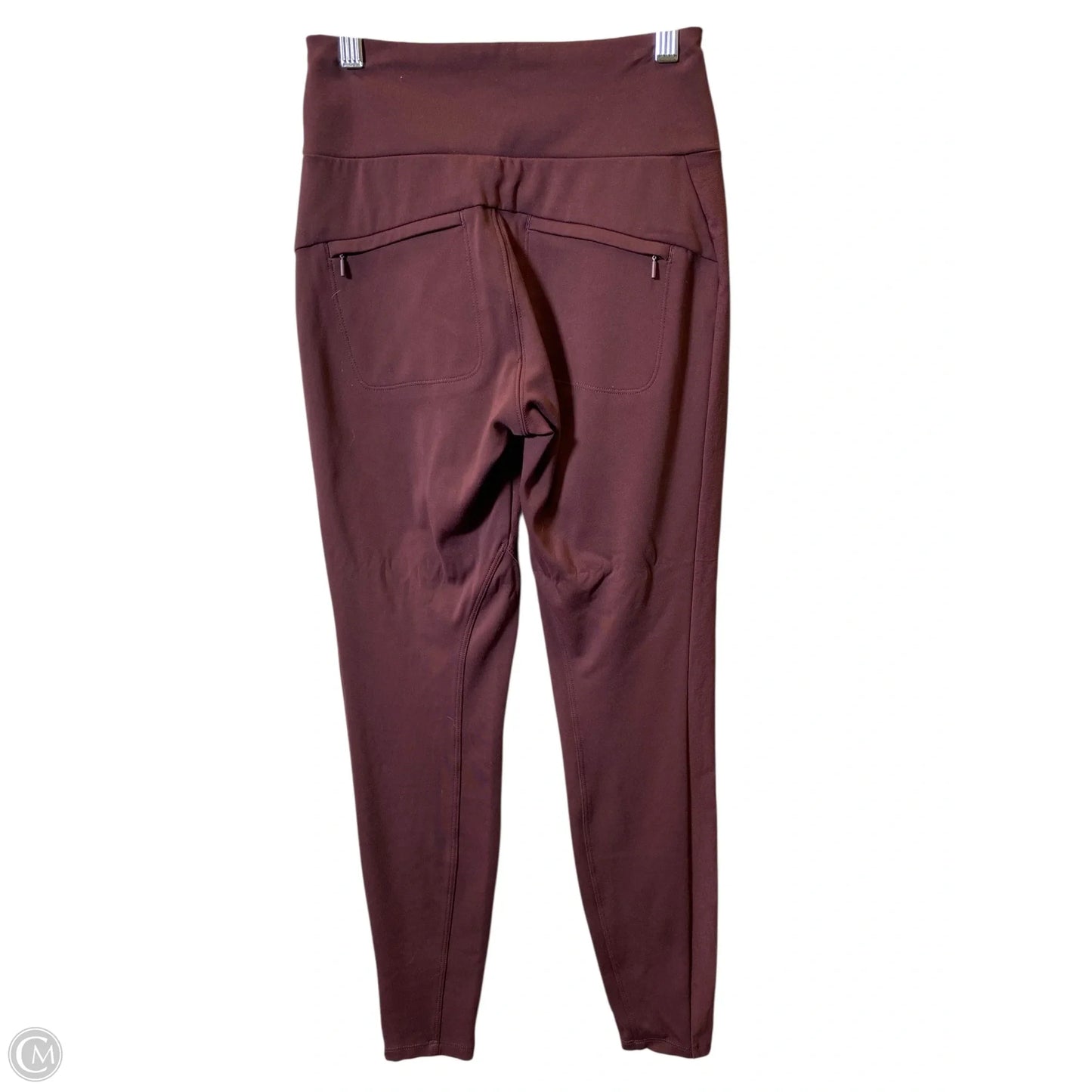 Athletic Leggings By Athleta In Maroon, Size: 2