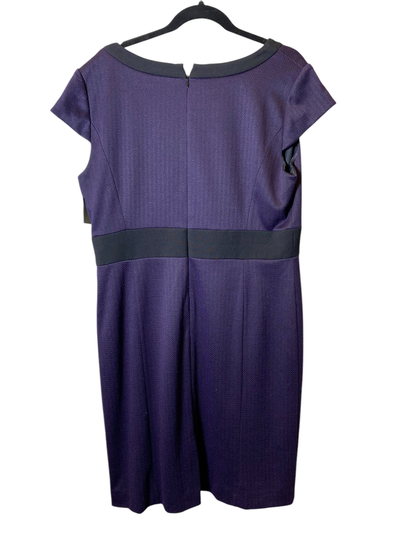 Dress Work By Alex Marie In Purple, Size: Xl