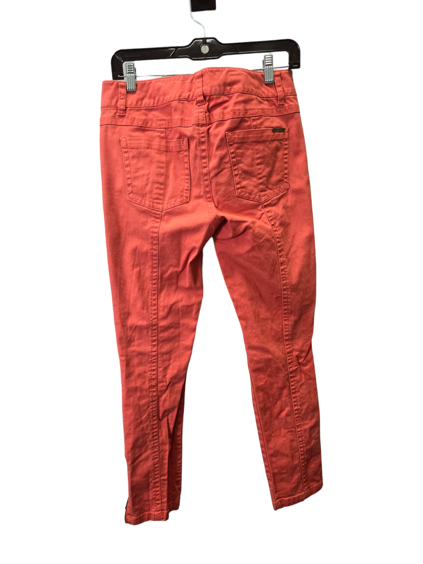 Orange Jeans Straight Michael Kors, Size 6