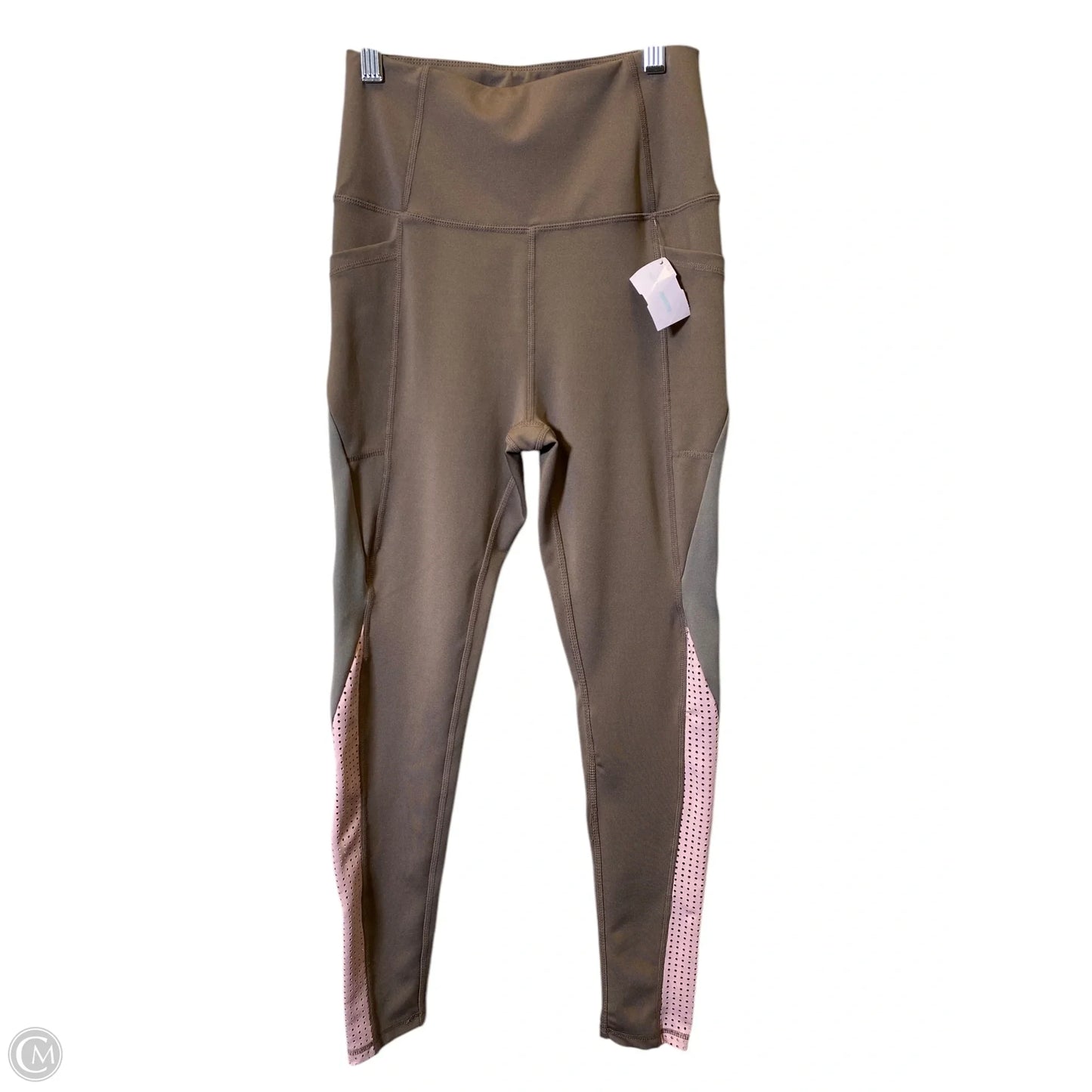Athletic Leggings By Cmc In Brown, Size: S