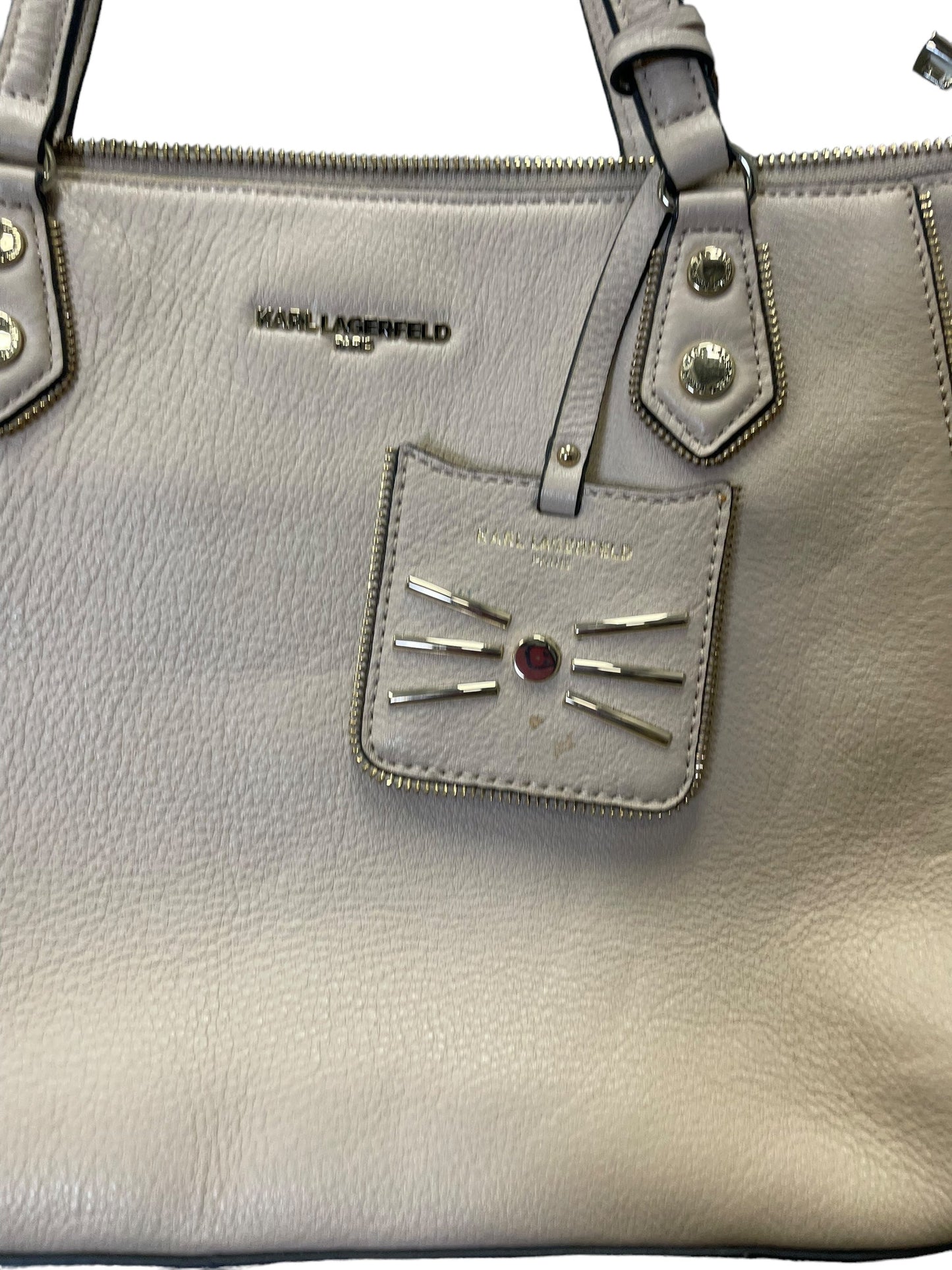 Handbag By Karl Lagerfeld, Size: Medium