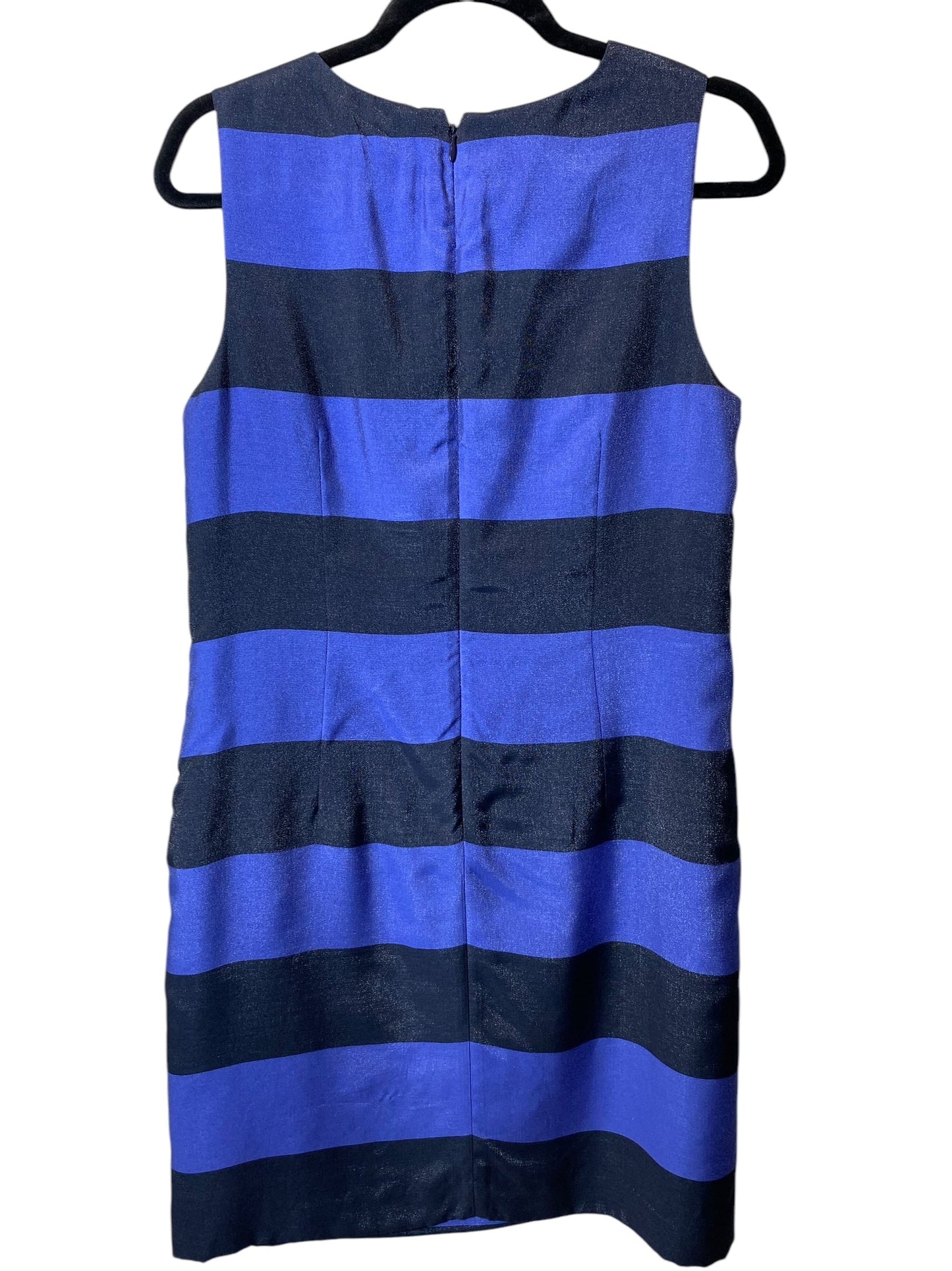 Dress Casual Midi By Banana Republic In Striped Pattern, Size: M