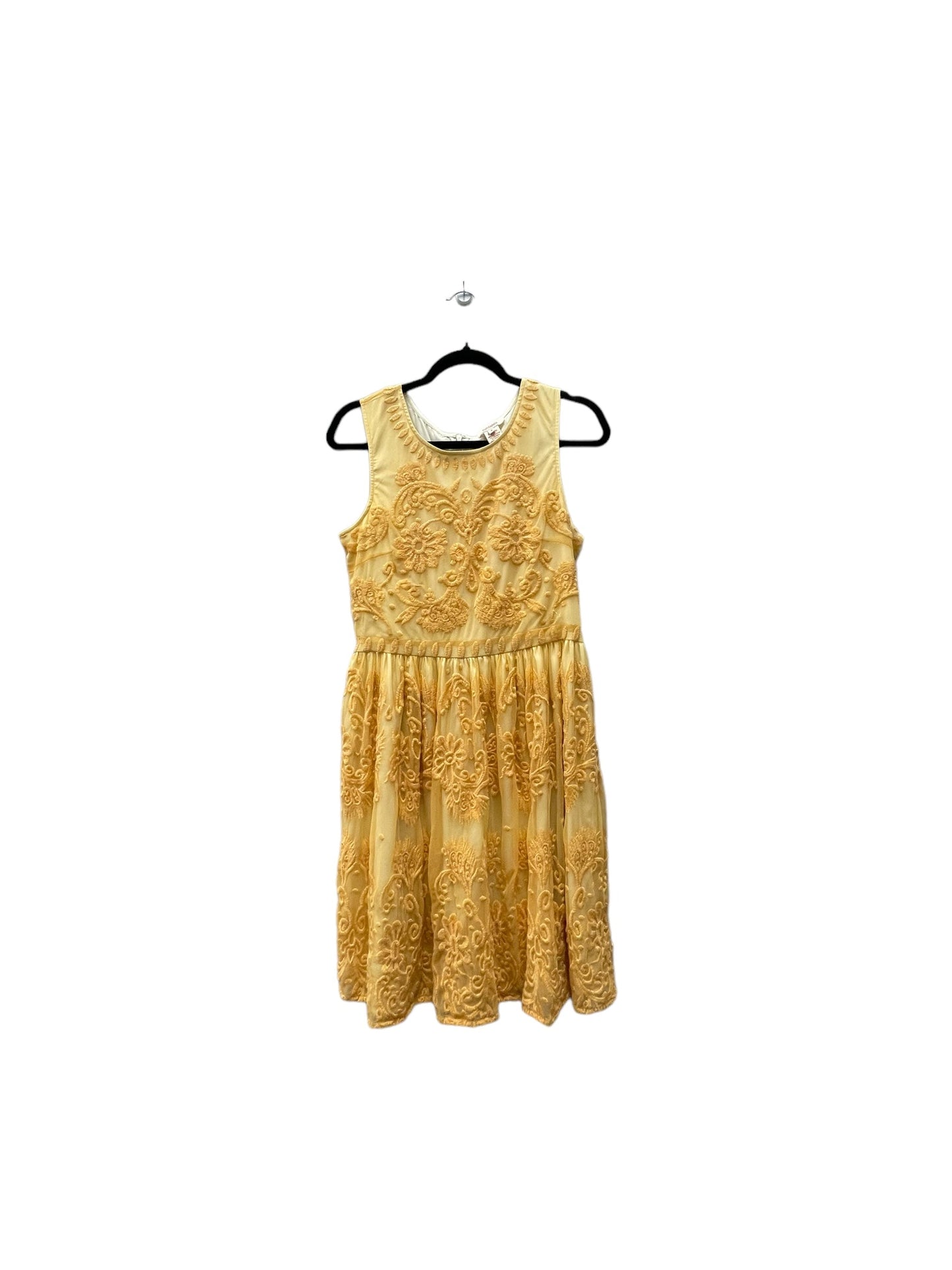 Dress Casual Midi By Sundance In Yellow, Size: M