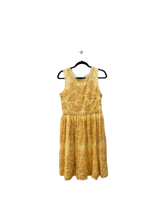 Dress Casual Midi By Sundance In Yellow, Size: M