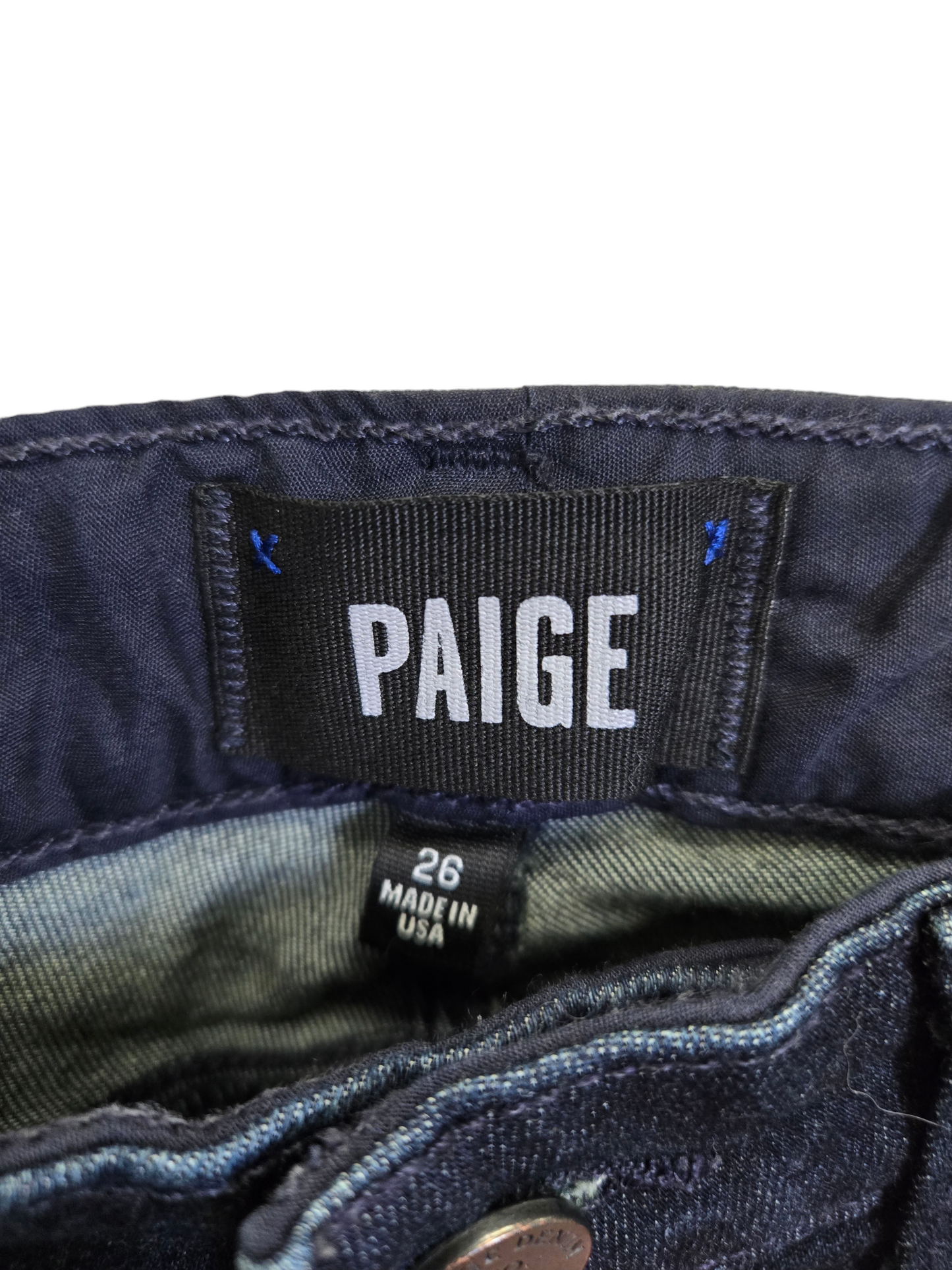 Blue Jeans Skinny Paige, Size 2