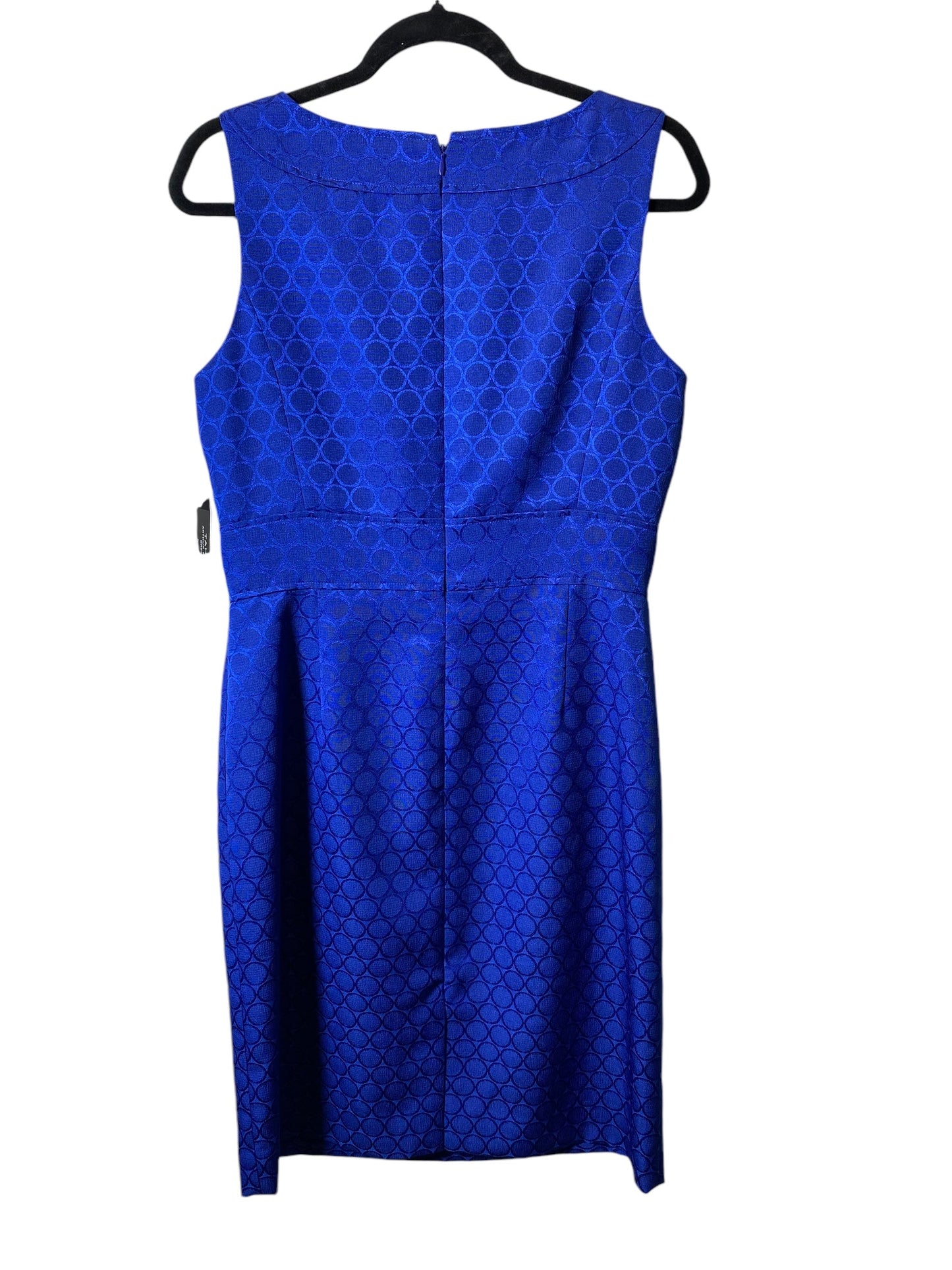 Dress Work By Tahari By Arthur Levine In Blue, Size: M