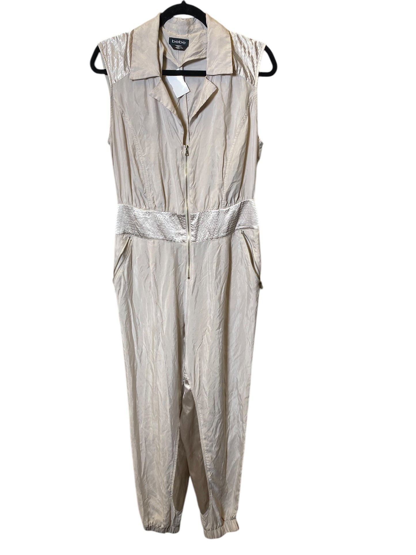 Jumpsuit By Bebe In Grey, Size: M