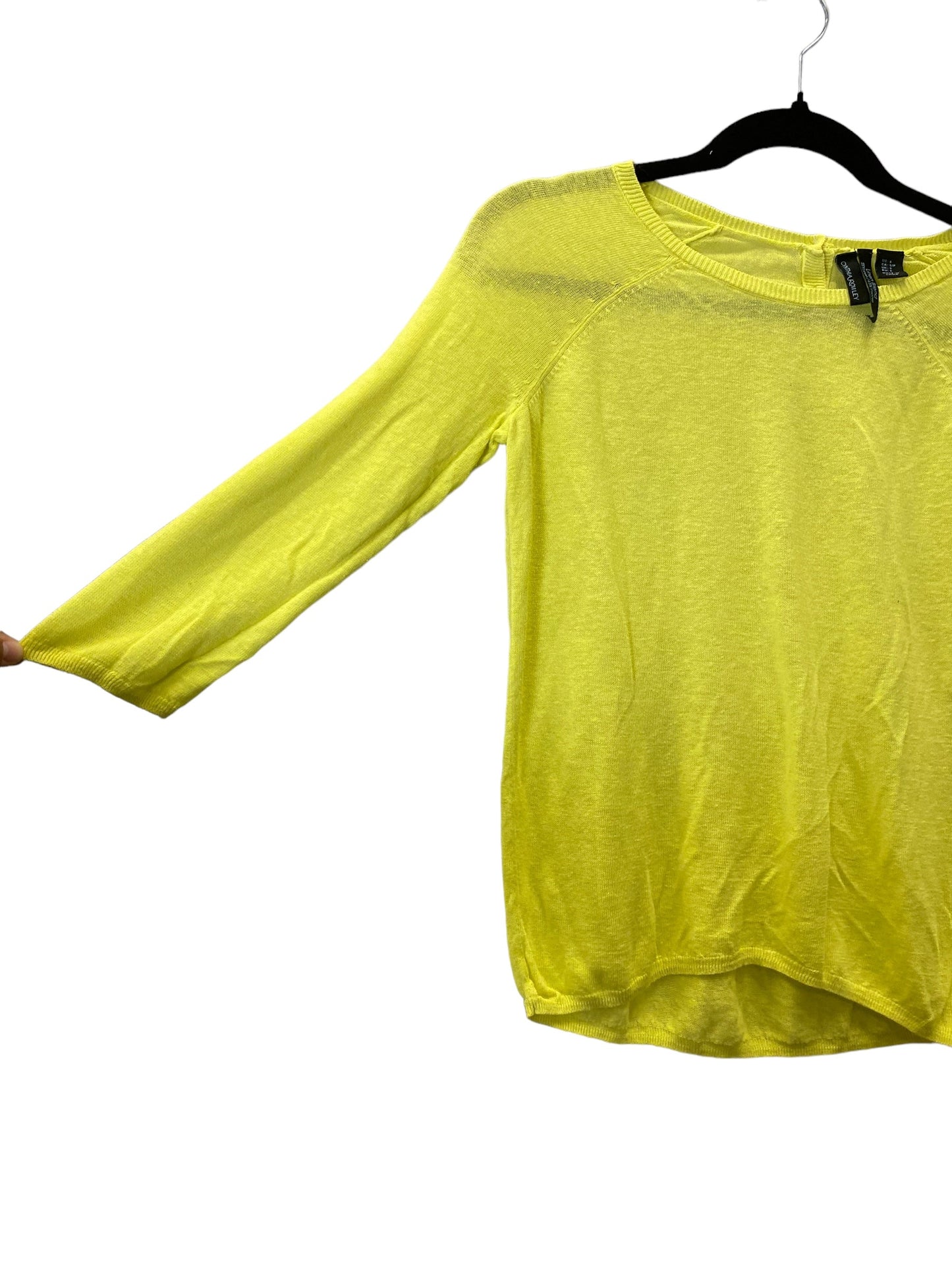 Yellow Sweater Cynthia Rowley, Size S