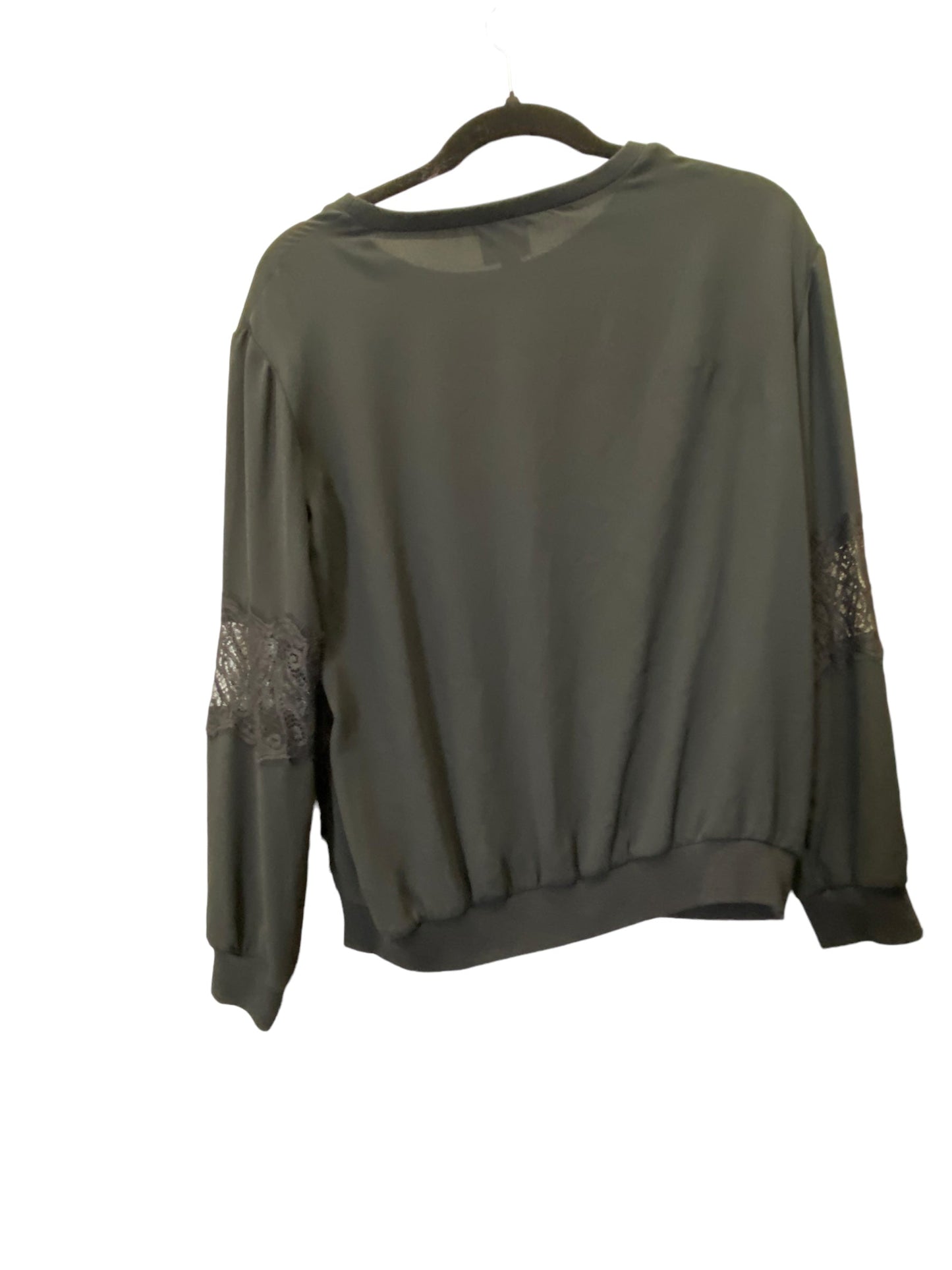 Top Long Sleeve By Mossimo In Black, Size: Xs