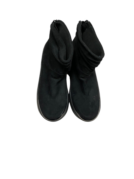 Boots Ankle Flats By Bzees In Black, Size: 7