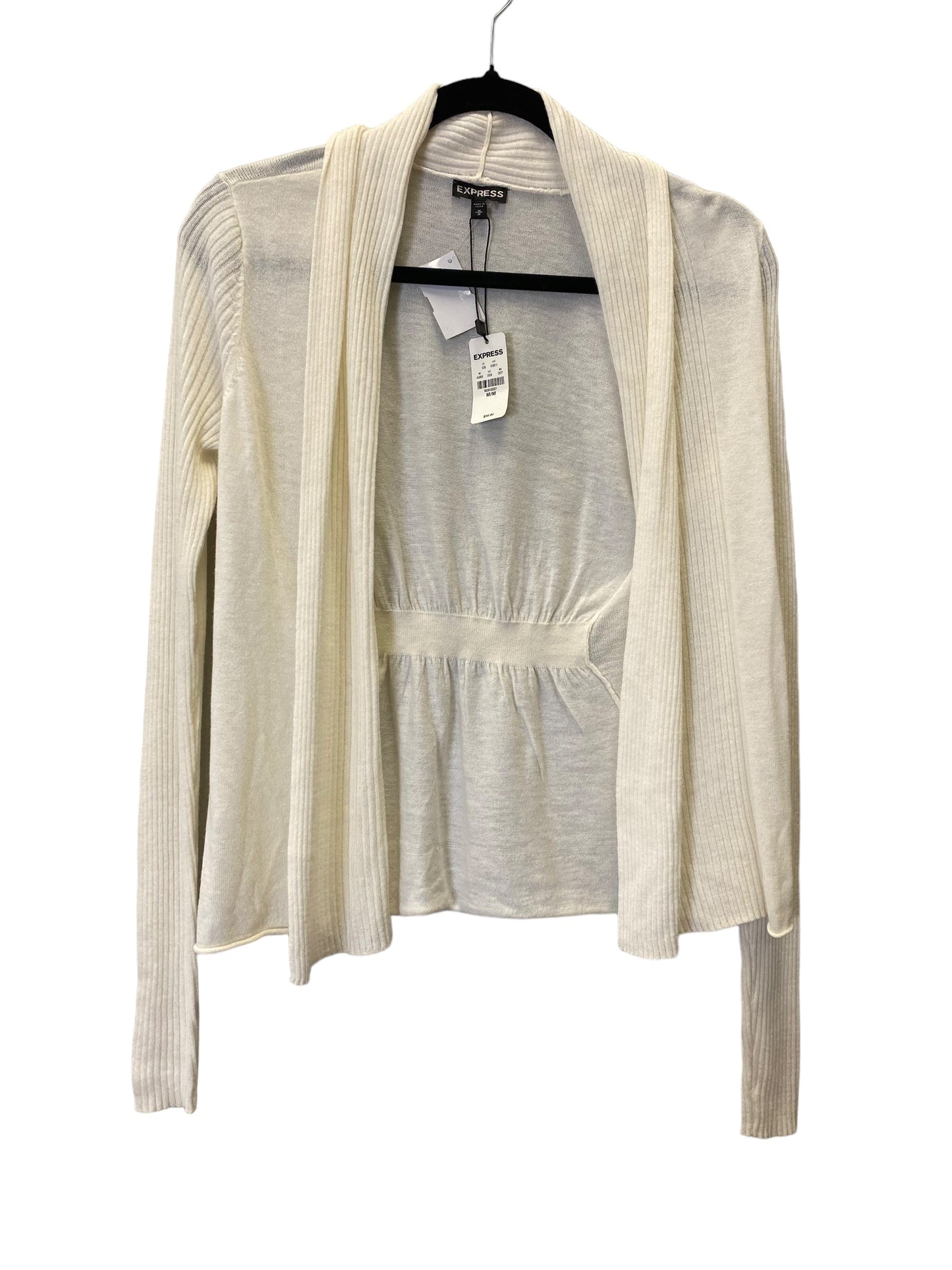 Cream Cardigan Express, Size M