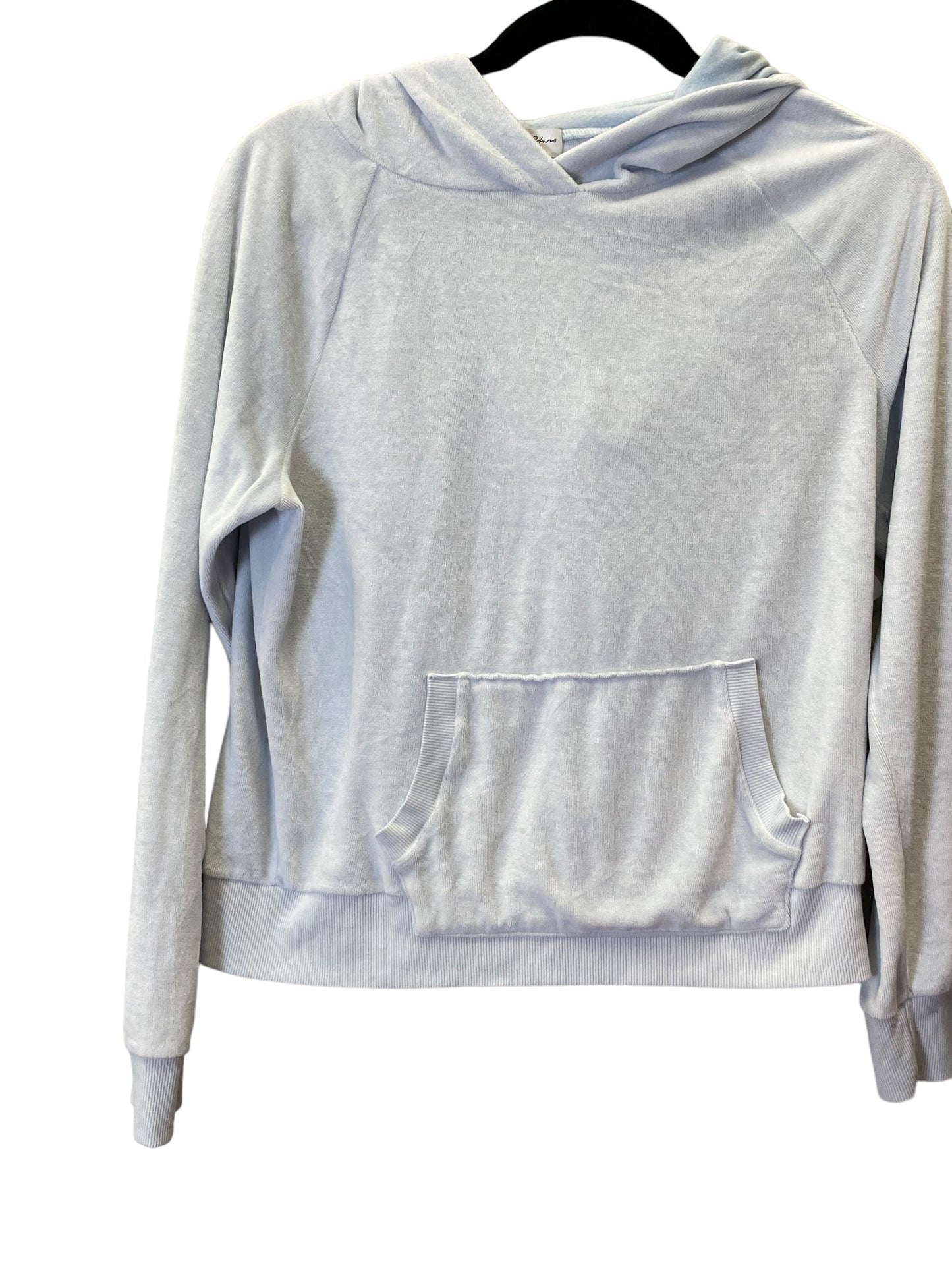 Sweatshirt Hoodie By Michael Stars In Blue, Size: S