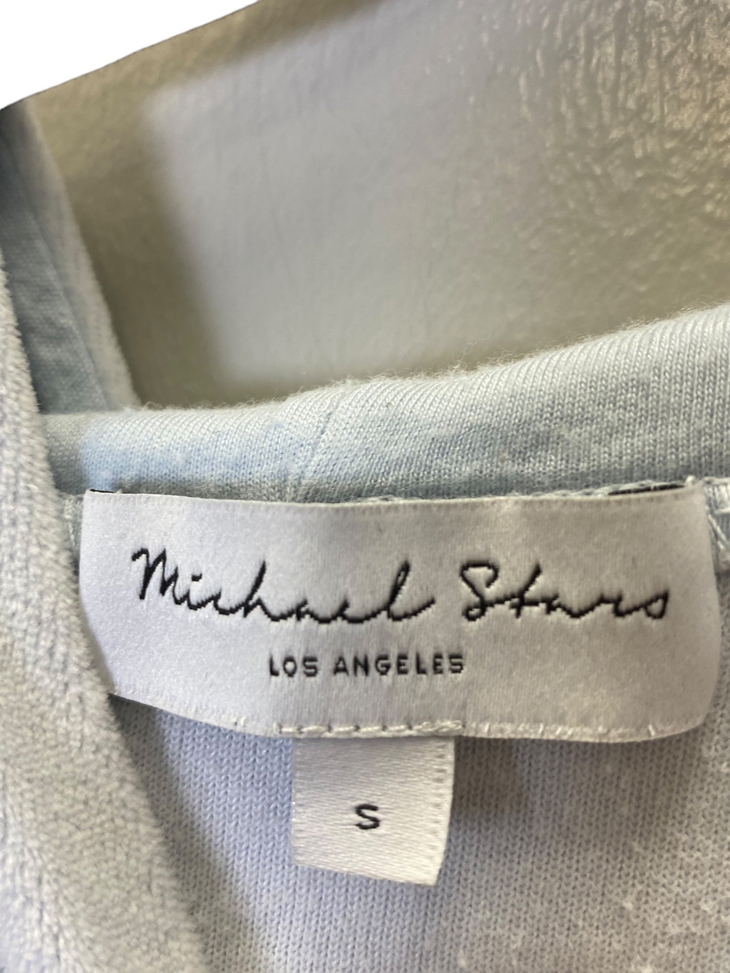 Sweatshirt Hoodie By Michael Stars In Blue, Size: S