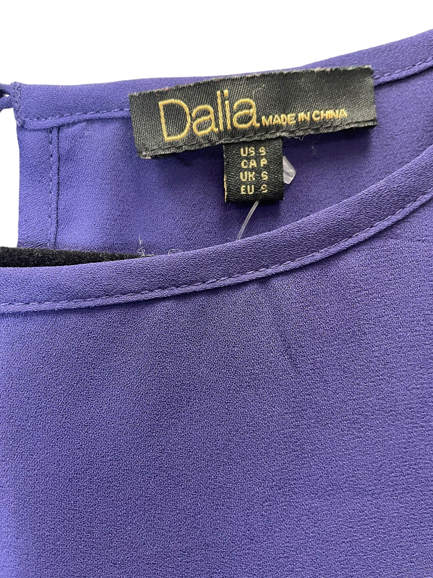 Top Long Sleeve By Dalia In Purple, Size: S