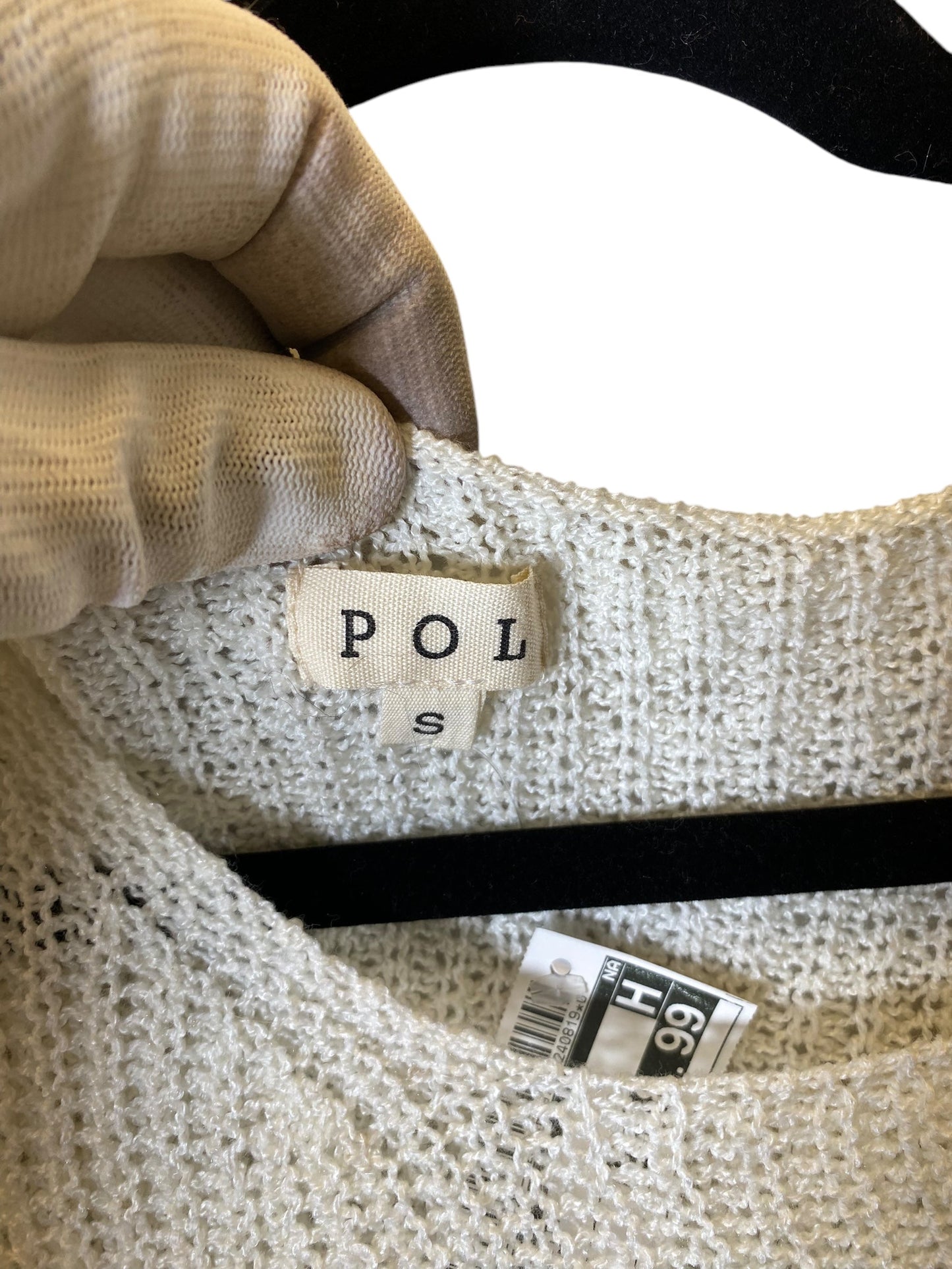 Sweater By Pol In Cream, Size: S