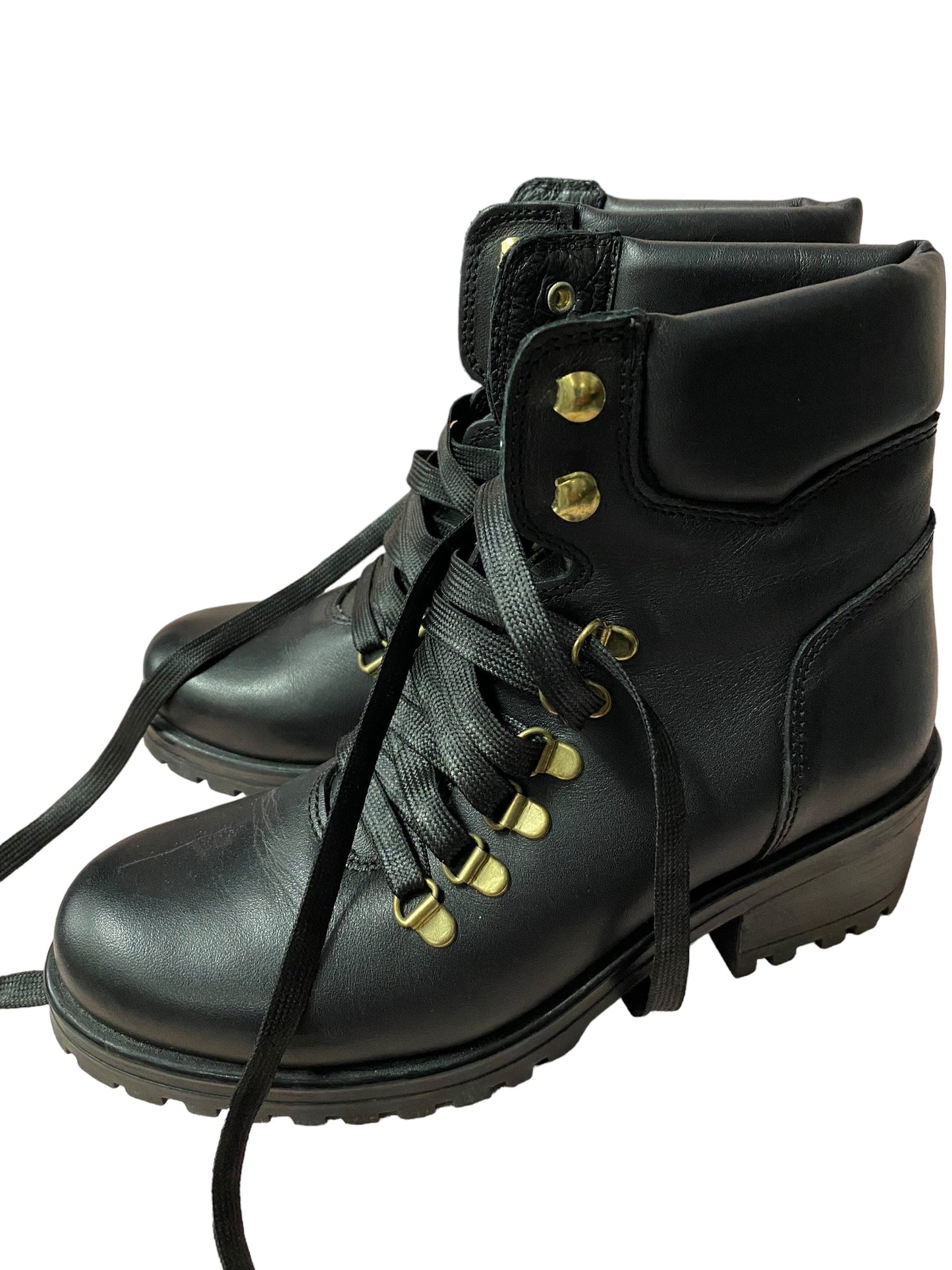 Boots Combat By Steve Madden In Black, Size: 7.5