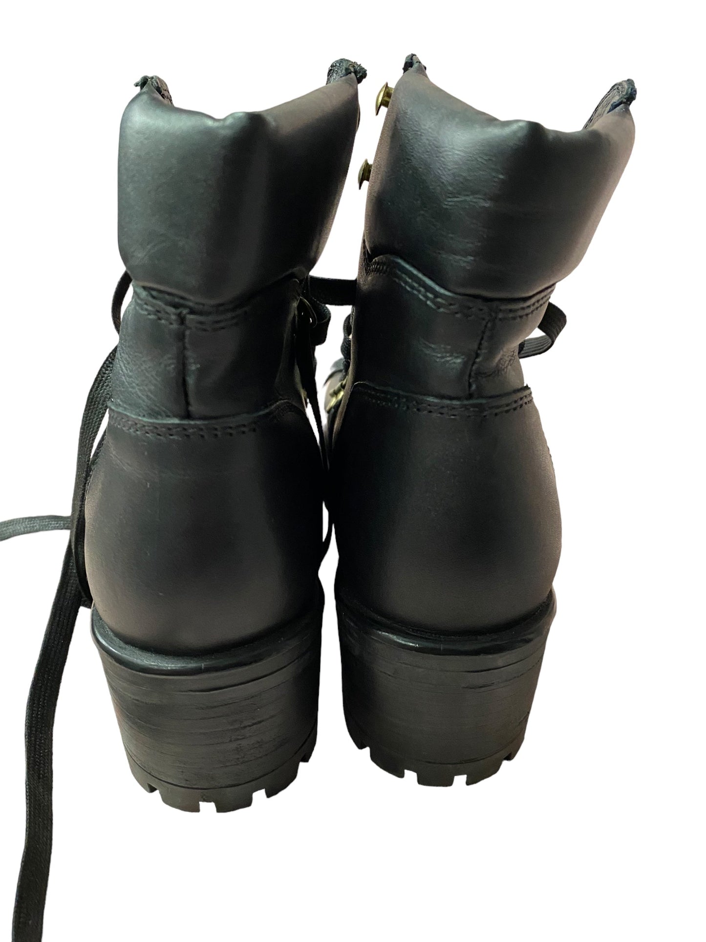 Boots Combat By Steve Madden In Black, Size: 7.5