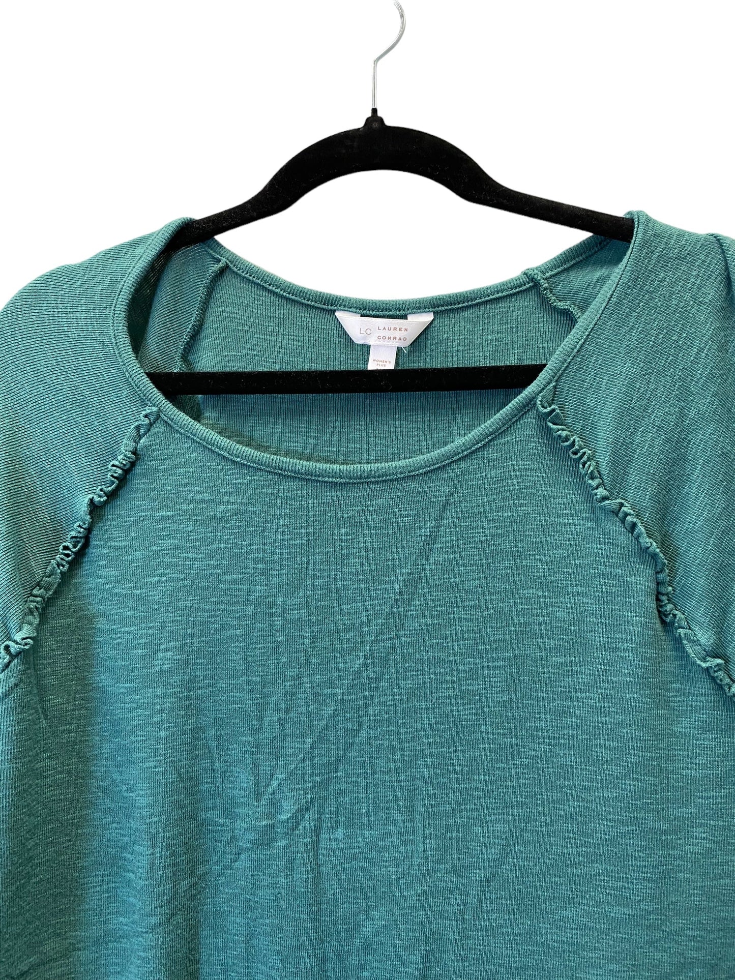 Sweater By Lc Lauren Conrad In Green, Size: 1x