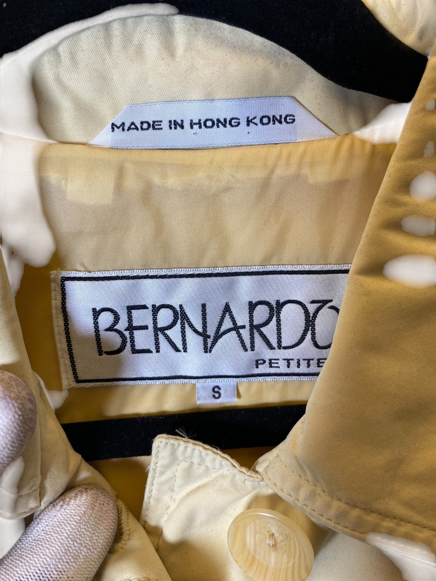 Coat Other By Bernardo In Yellow, Size: S