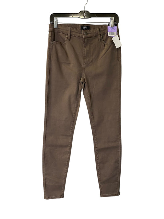 Jeans Skinny By Buffalo David Bitton In Brown, Size: 4