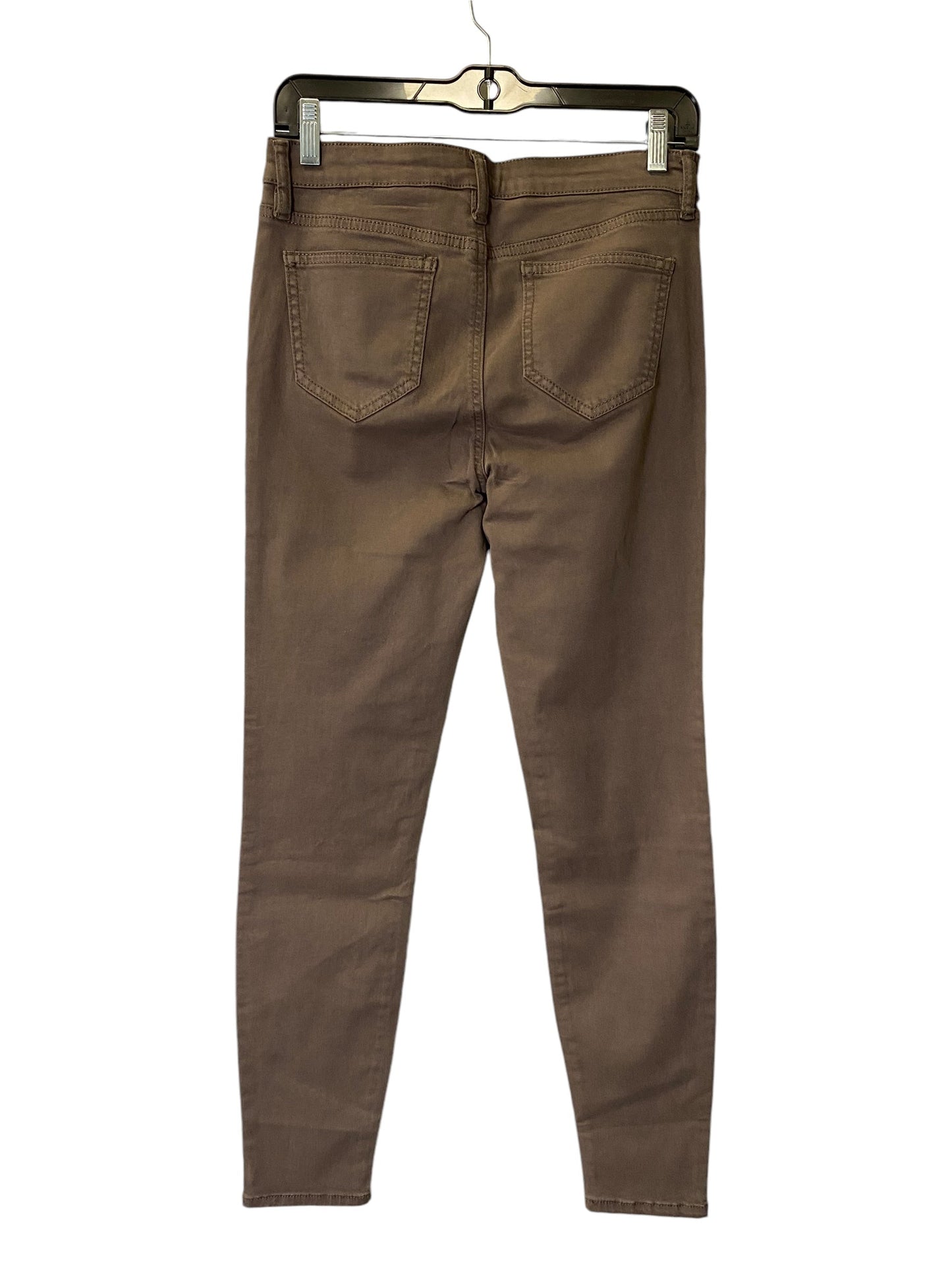 Jeans Skinny By Buffalo David Bitton In Brown, Size: 4