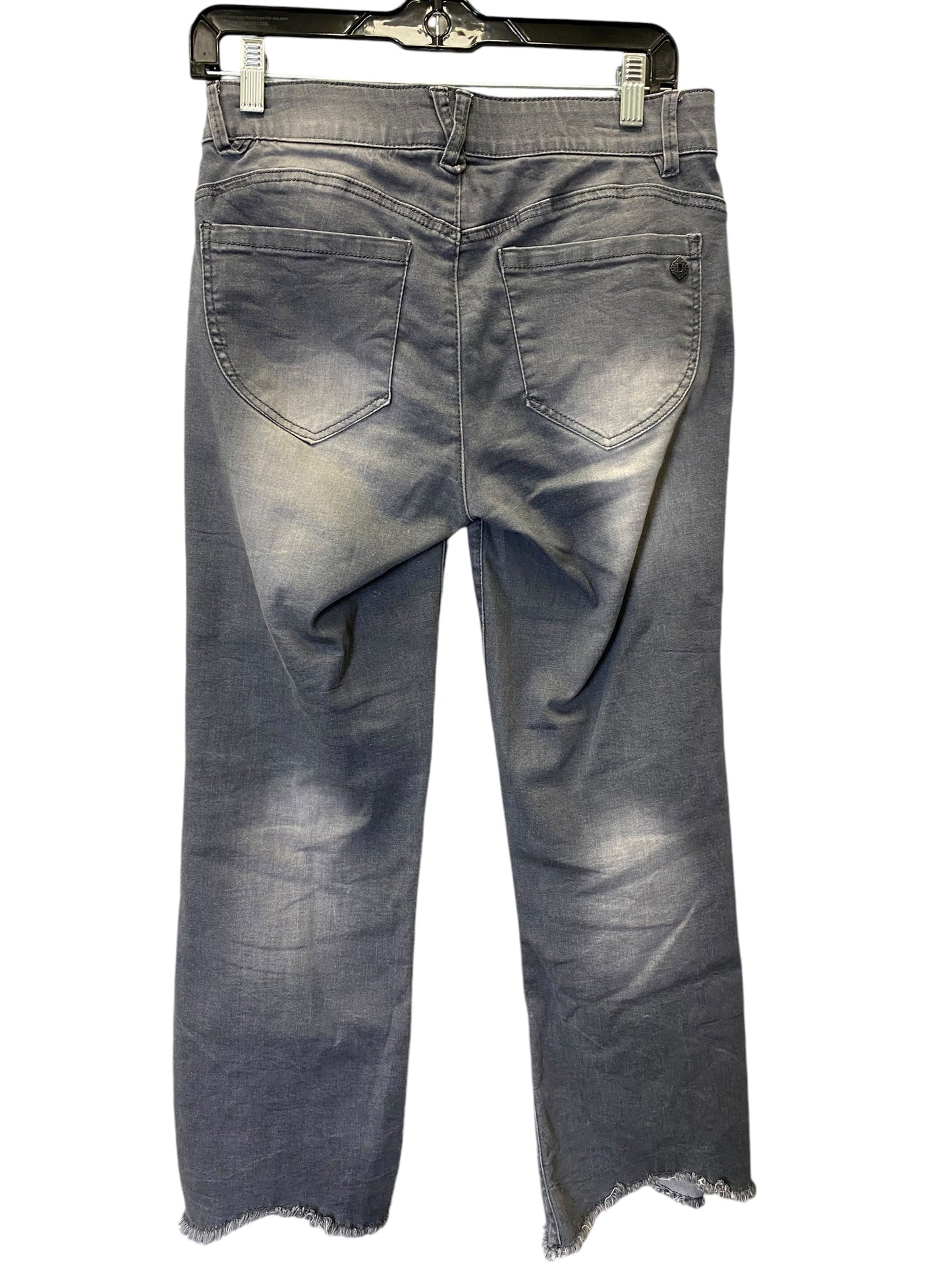 Jeans Straight By Democracy In Grey, Size: 4