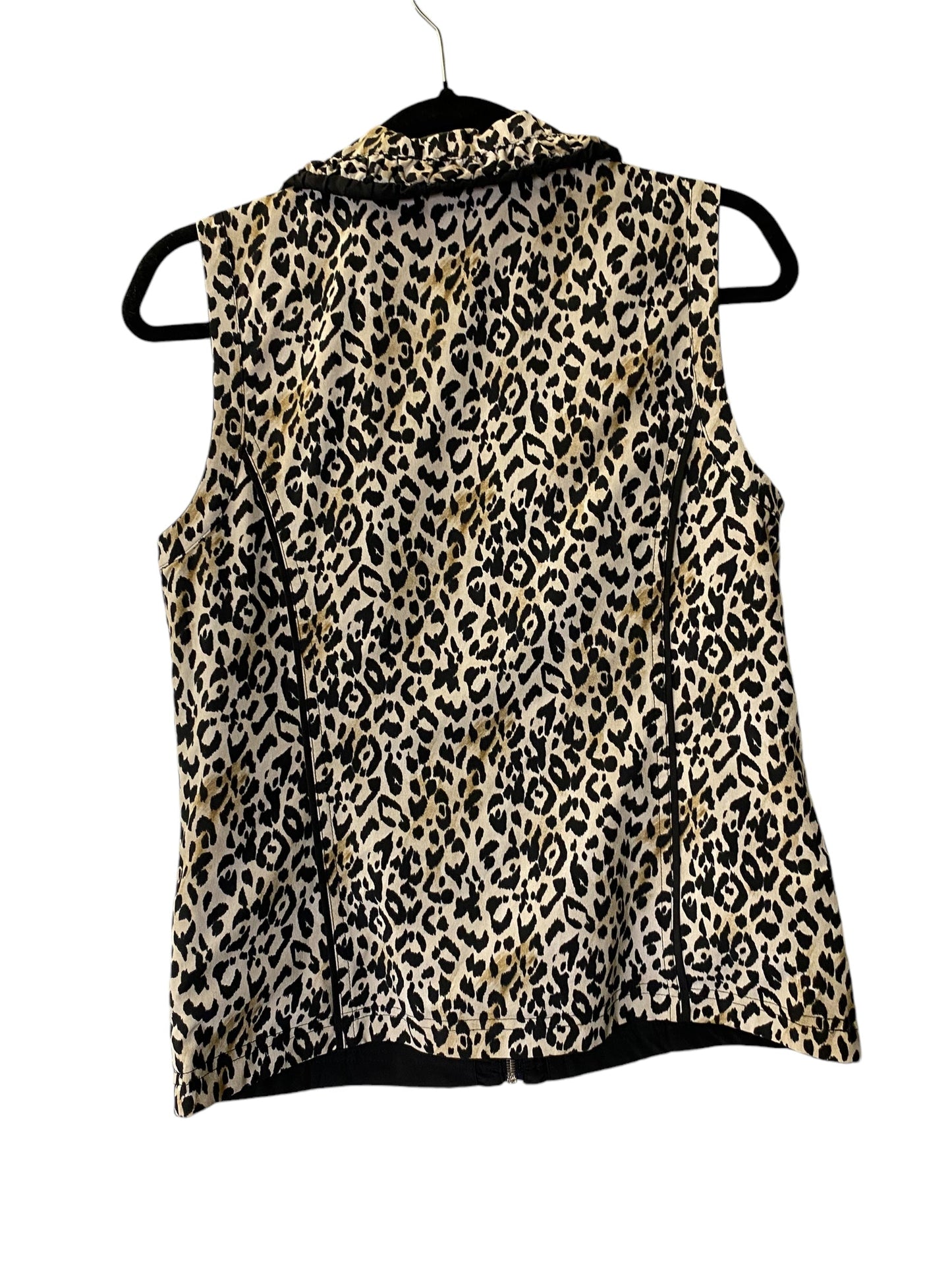 Vest Other By Chicos In Animal Print, Size: S