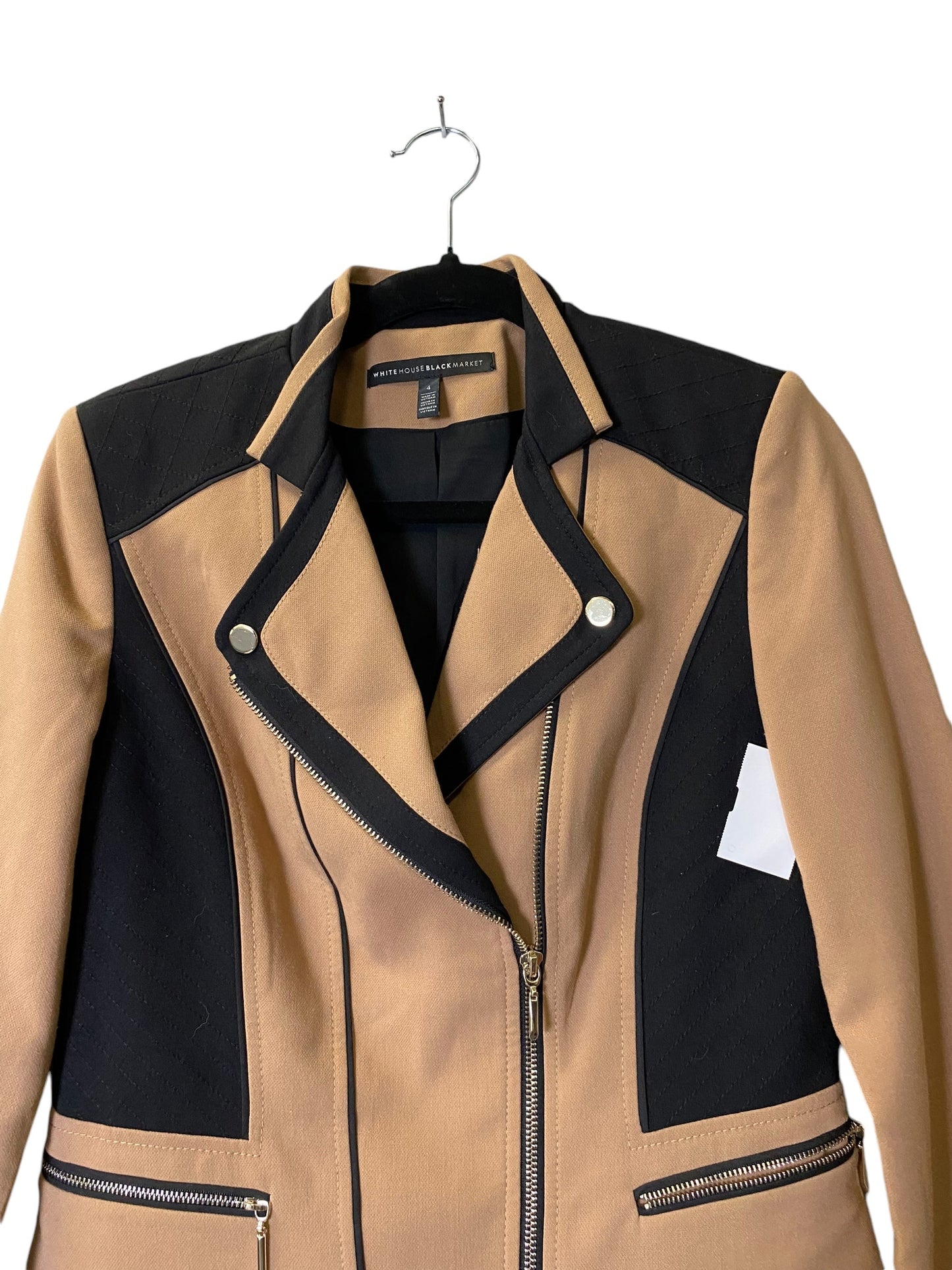 Jacket Other By White House Black Market In Black & Tan, Size: S