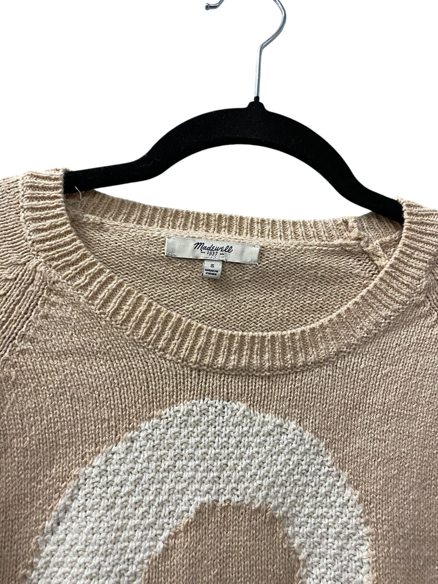 Sweater By Madewell In Beige, Size: S