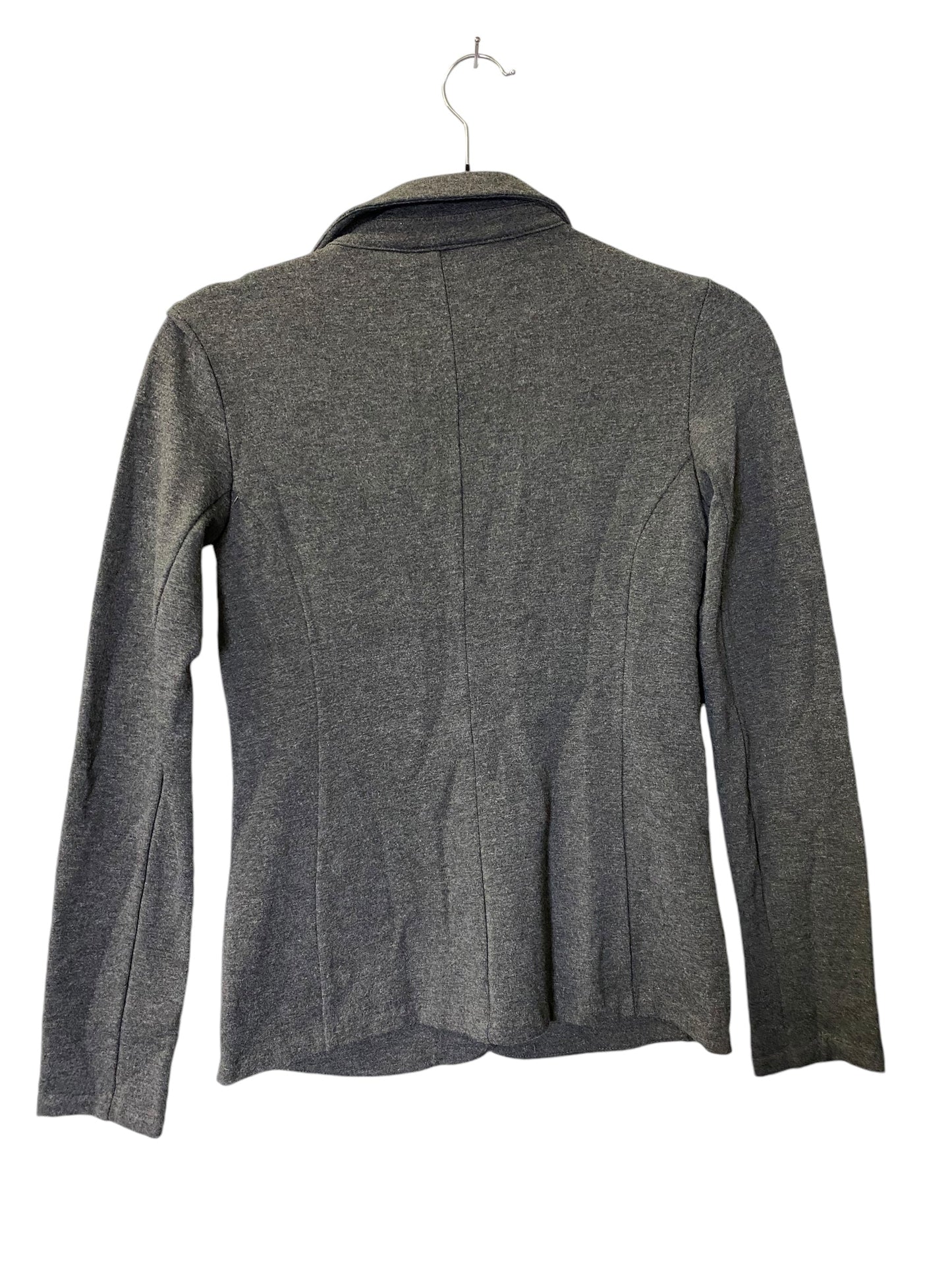 Blazer By Tahari By Arthur Levine In Grey, Size: Xs