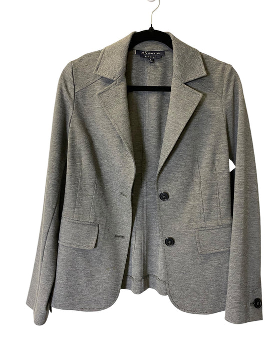 Blazer By Anne Klein In Grey, Size: S