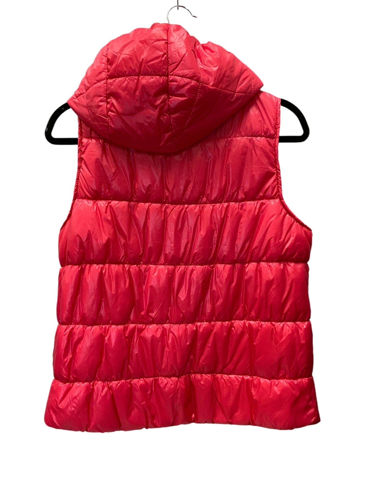 Vest Puffer & Quilted By Cmc In Orange & Pink, Size: L