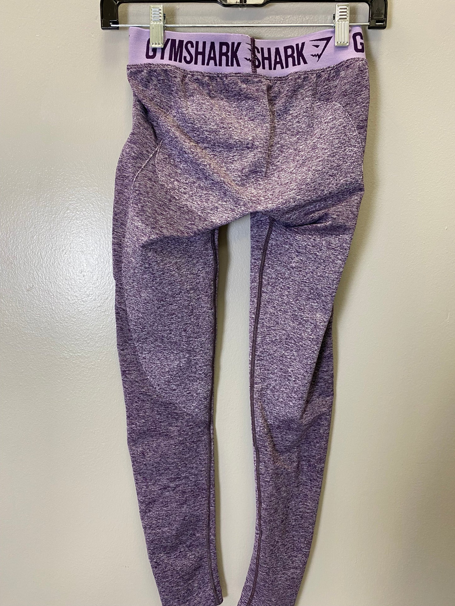 Athletic Leggings By Gym Shark In Purple, Size: S