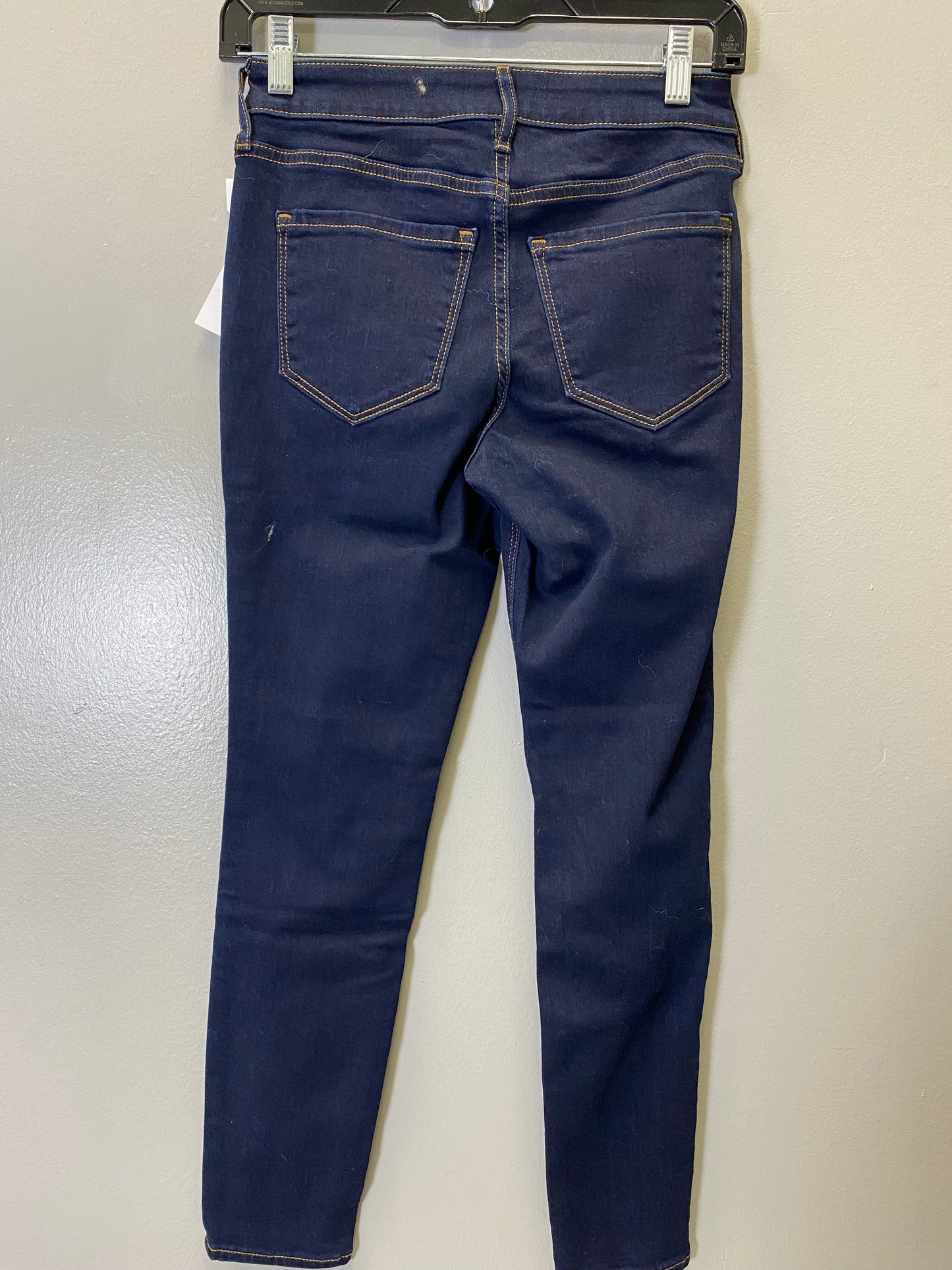 Jeans Skinny By Old Navy In Blue, Size: 0